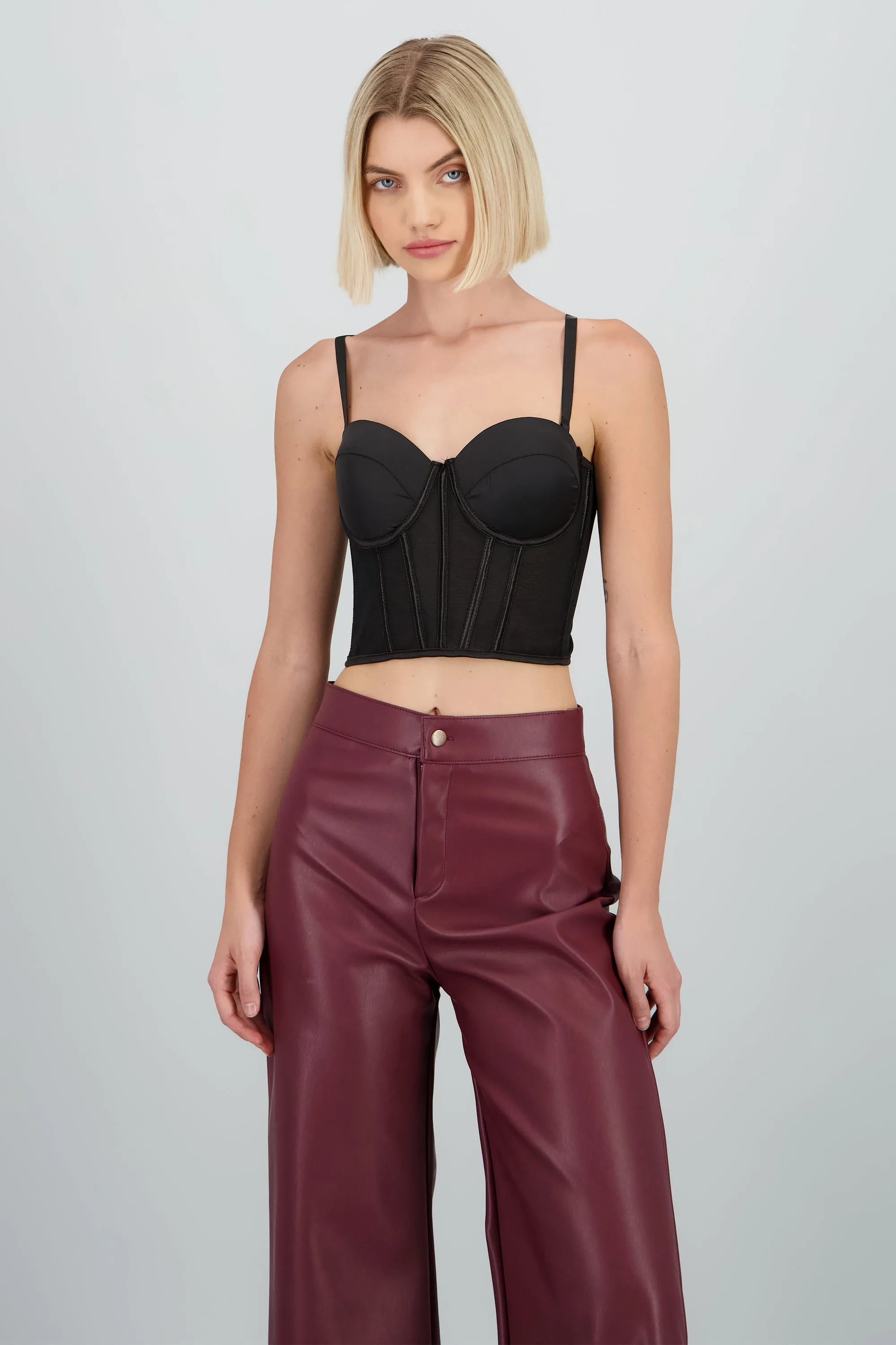 Corset copas detalle transparencia sold by Shasa product image thumbnail 2