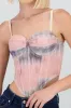 Corset copas color difuminado sold by Shasa
