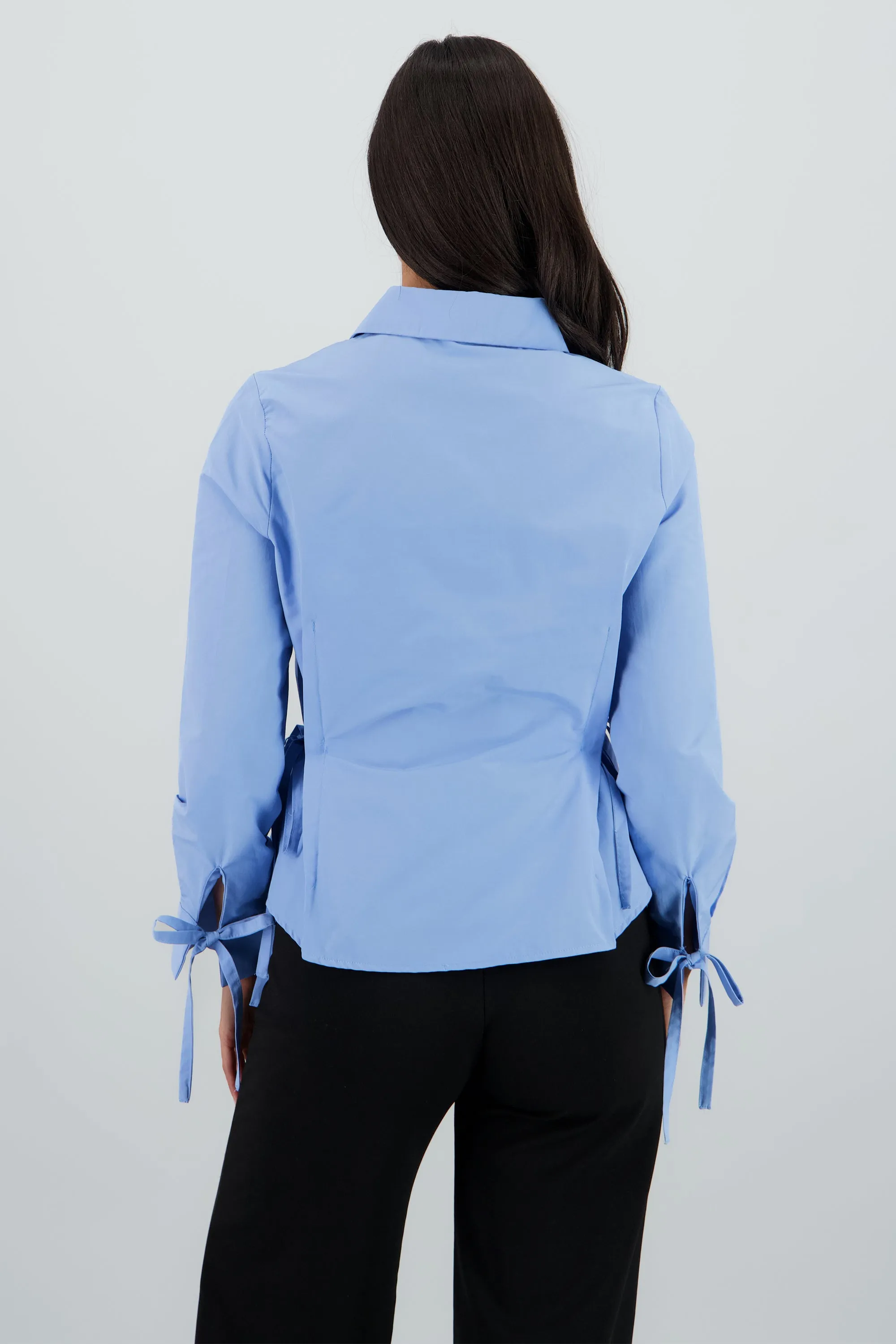 Camisa lisa etalle lazo sold by Shasa product image thumbnail 4