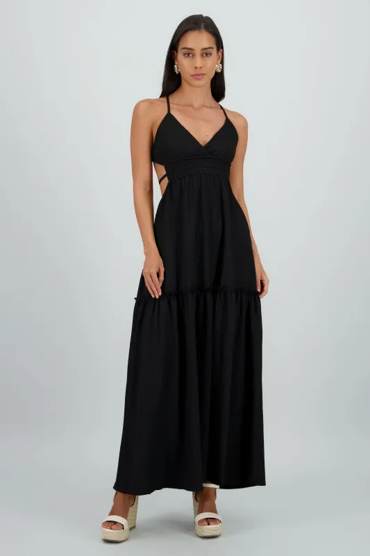 Vestido maxi espalda escote sold by Shasa