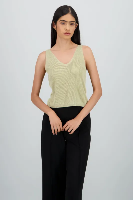 Top con brillos sold by Shasa