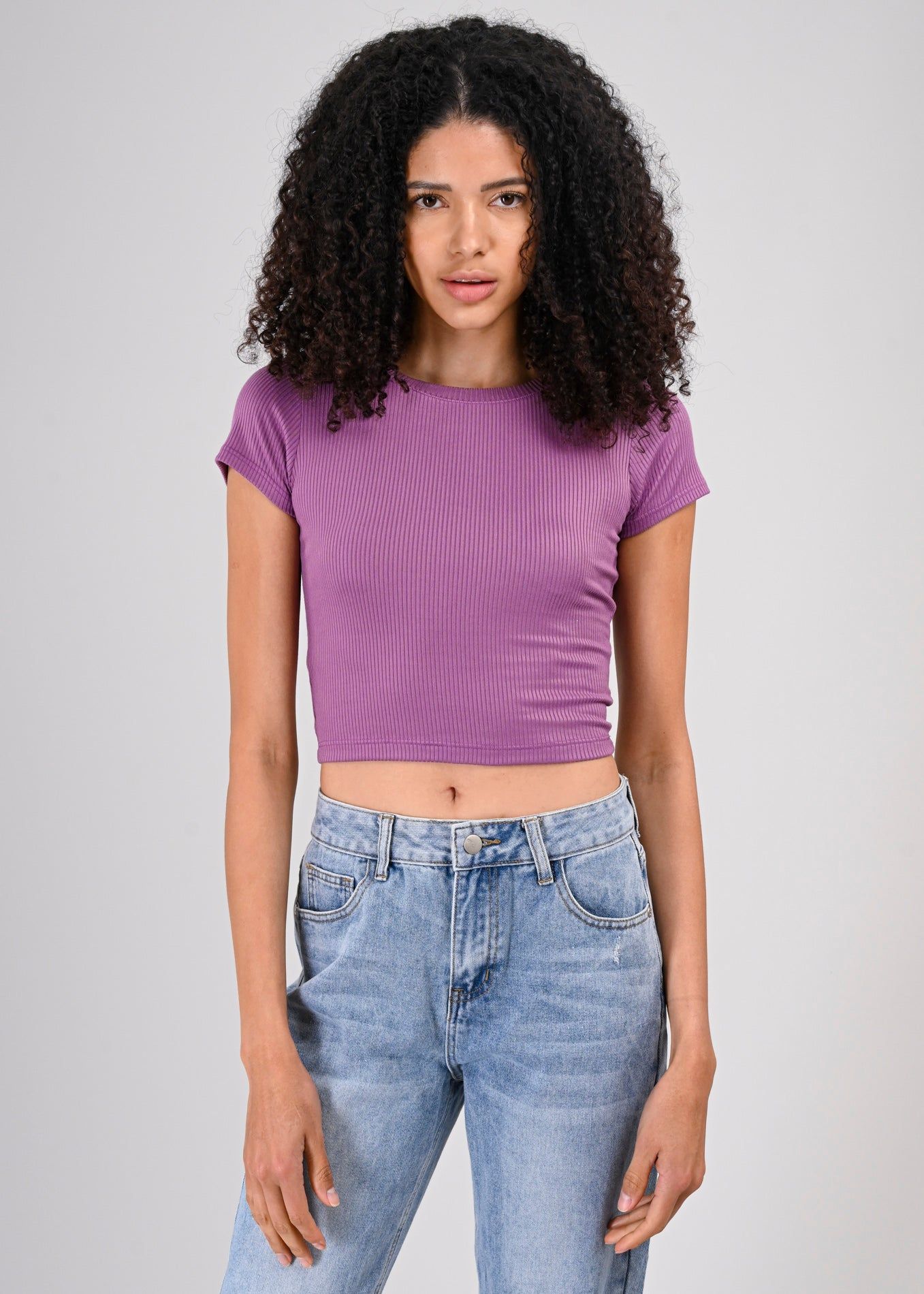 Top manga corta acanalado sold by Shasa product image thumbnail 2