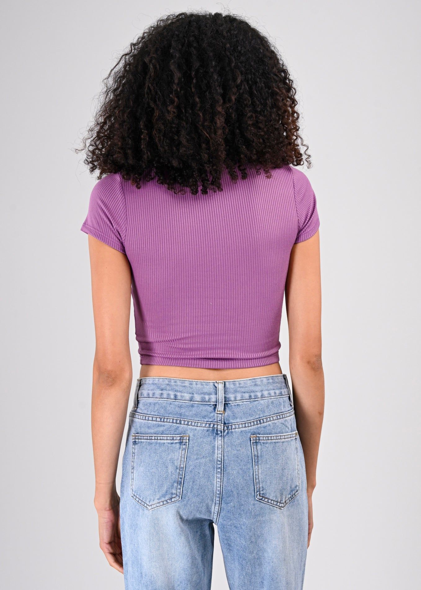 Top manga corta acanalado sold by Shasa product image thumbnail 4