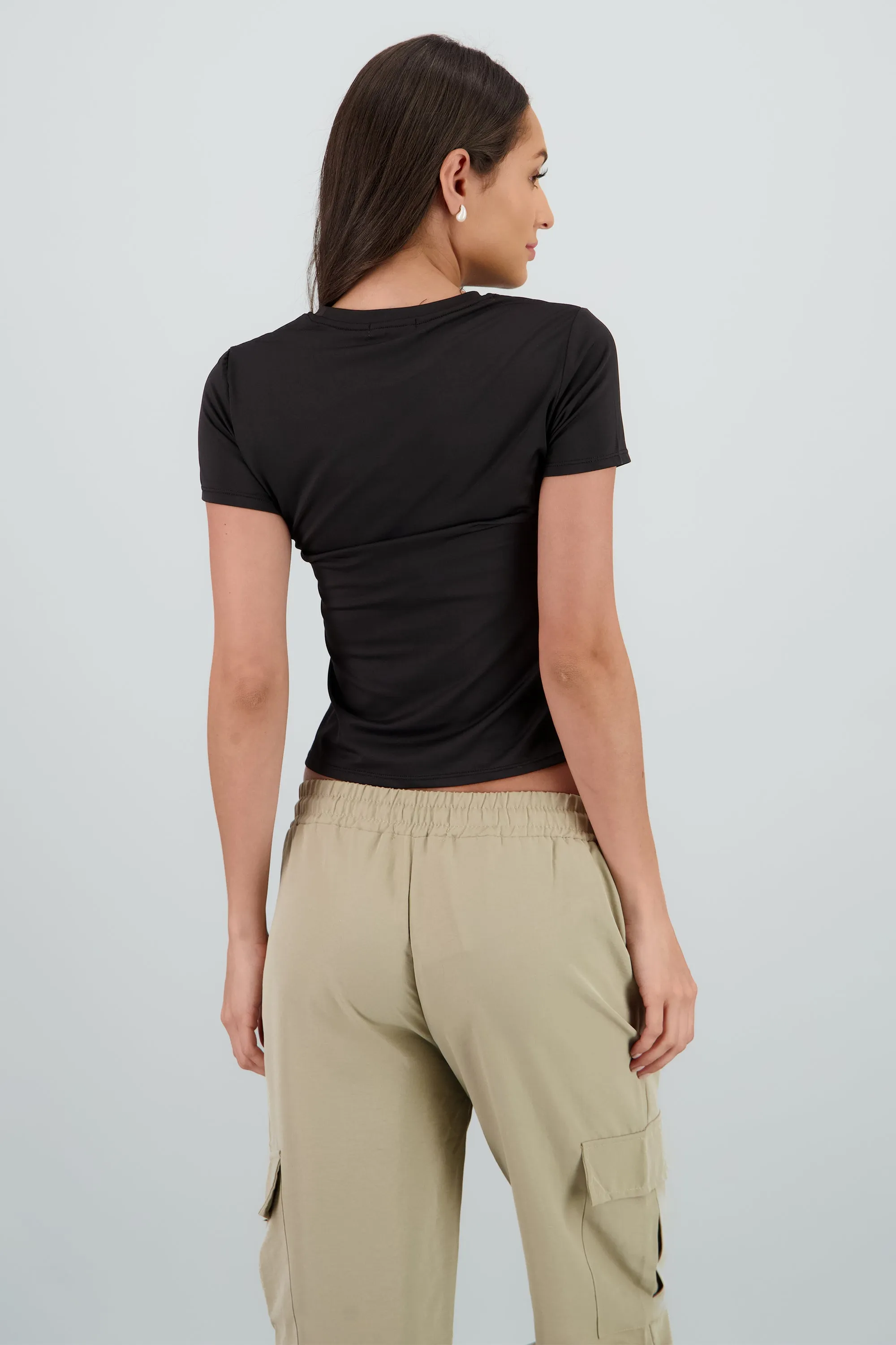 Playera manga corta larga sold by Shasa product image thumbnail 4