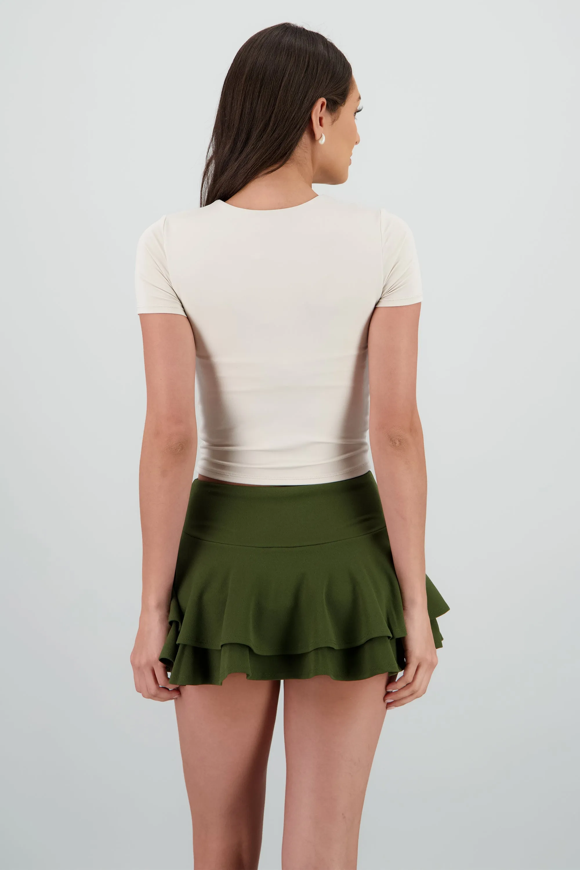 Top corto doble tela manga corta sold by Shasa product image thumbnail 4