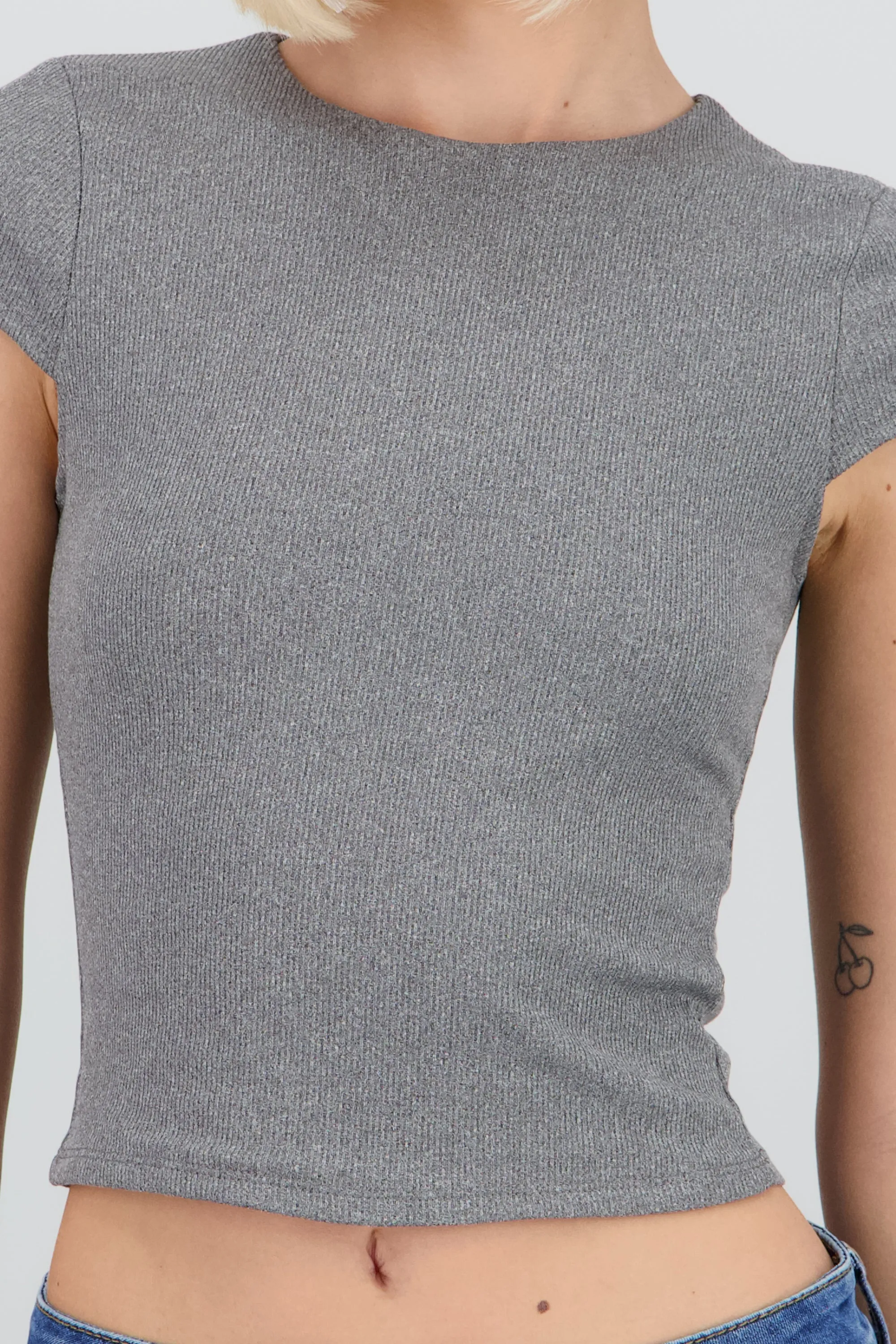 Top ribbed manga corta sold by Shasa product image thumbnail 5