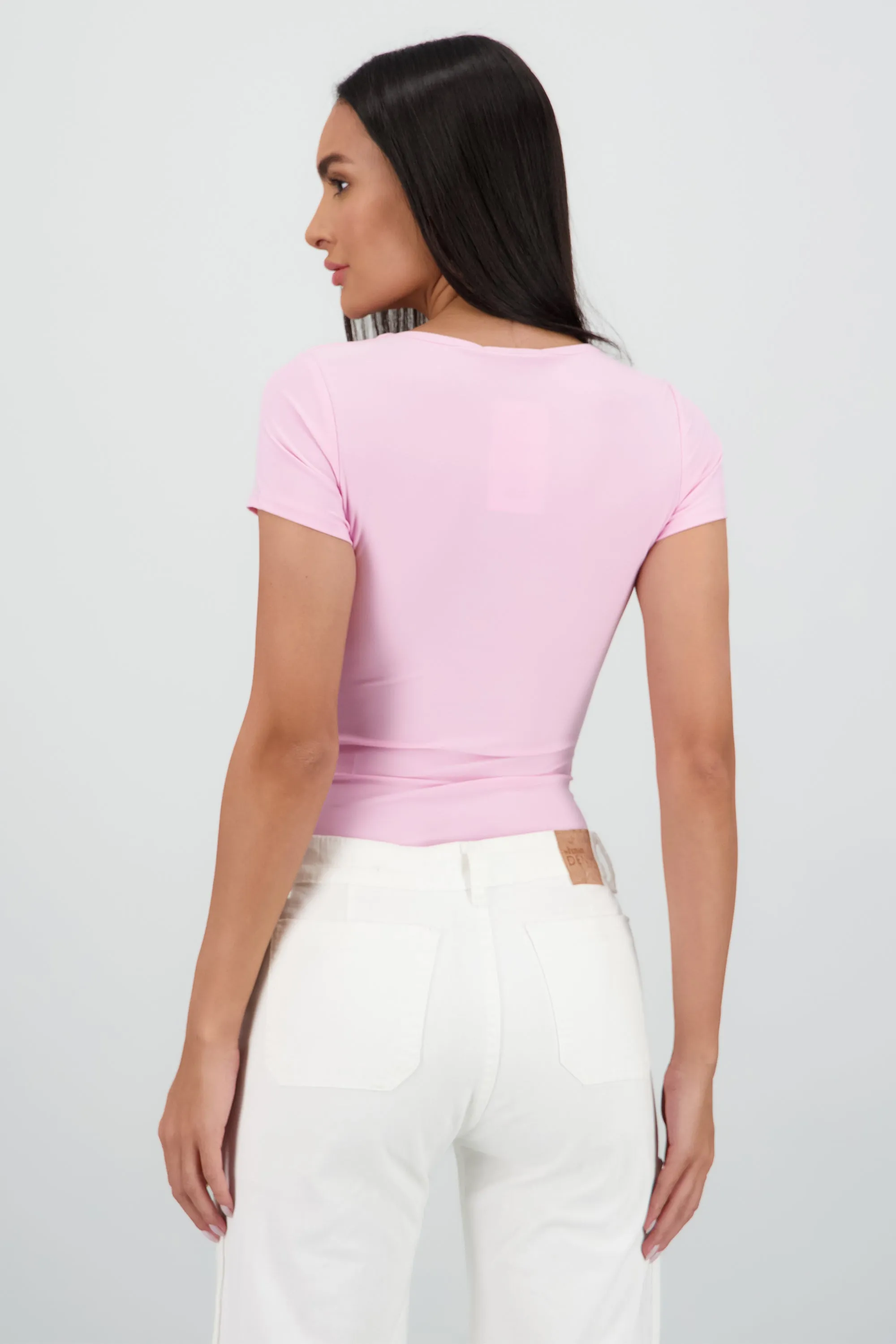 Body manga corta escote cuadrado sold by Shasa product image thumbnail 4