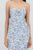 Vestido recto estampado flores sold by Shasa