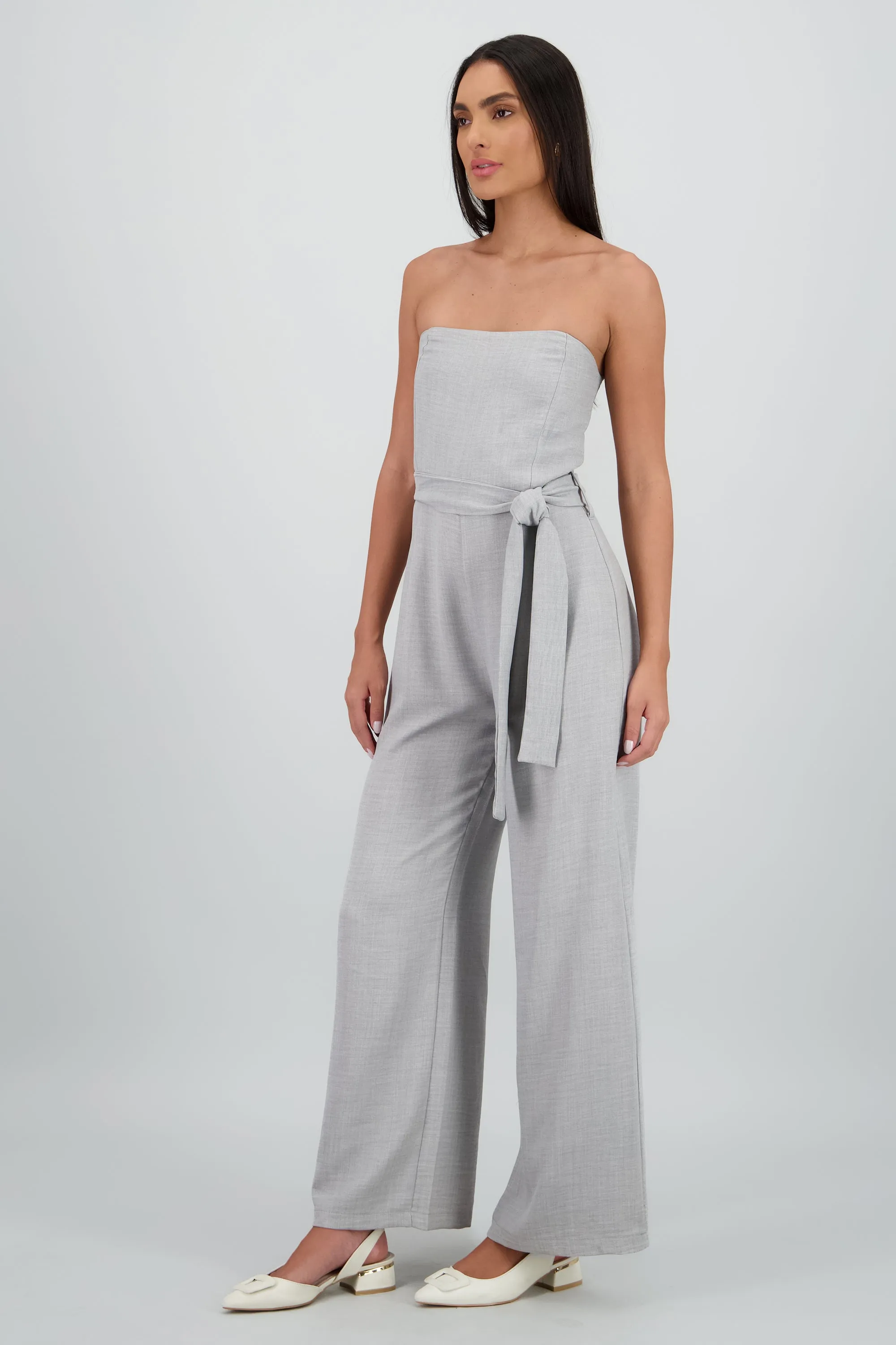 Jumpsuit strapples ligero detalle lazo sold by Shasa product image thumbnail 3