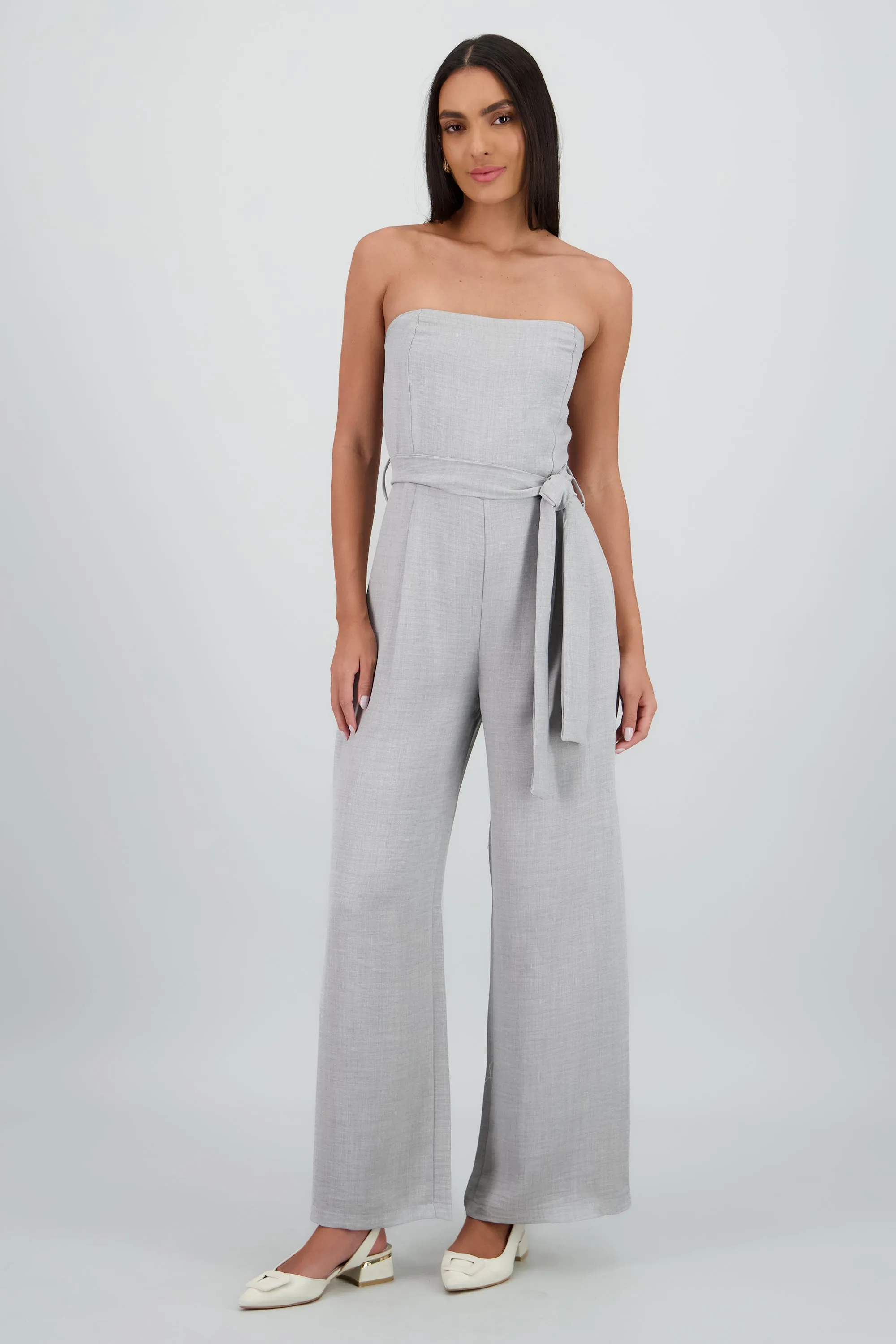Jumpsuit strapples ligero detalle lazo sold by Shasa product image thumbnail 2