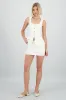 Falda corta lisa sold by Shasa
