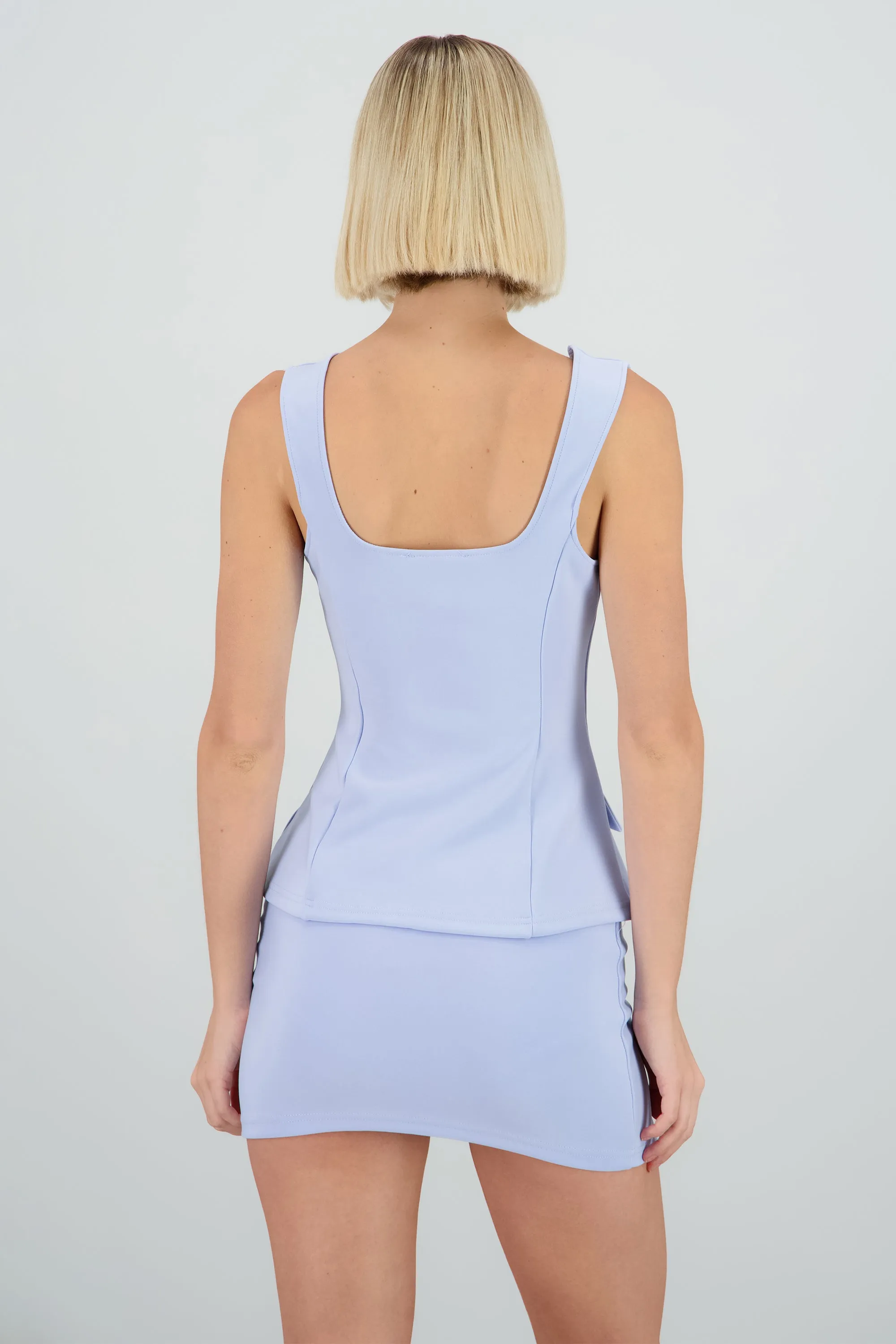 Chaleco largo sin manga con botones sold by Shasa product image thumbnail 4