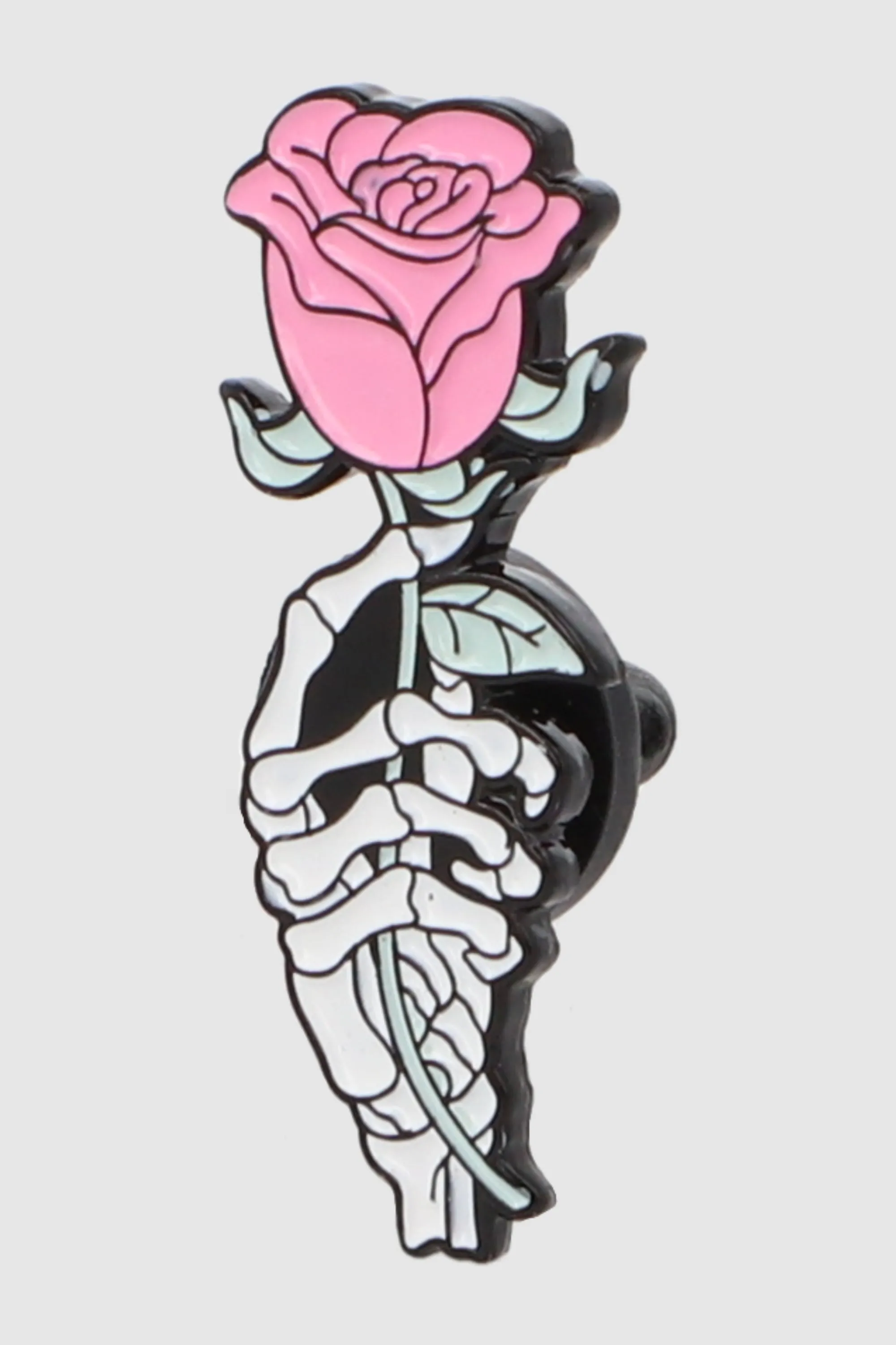 Pin calaca y rosa sold by Shasa product image thumbnail 2