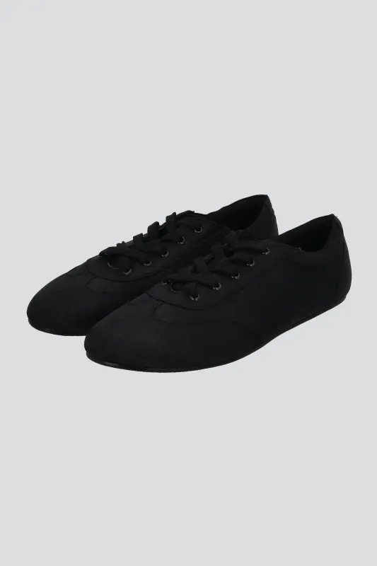 Tenis sencillos suela delgada tela sold by Shasa