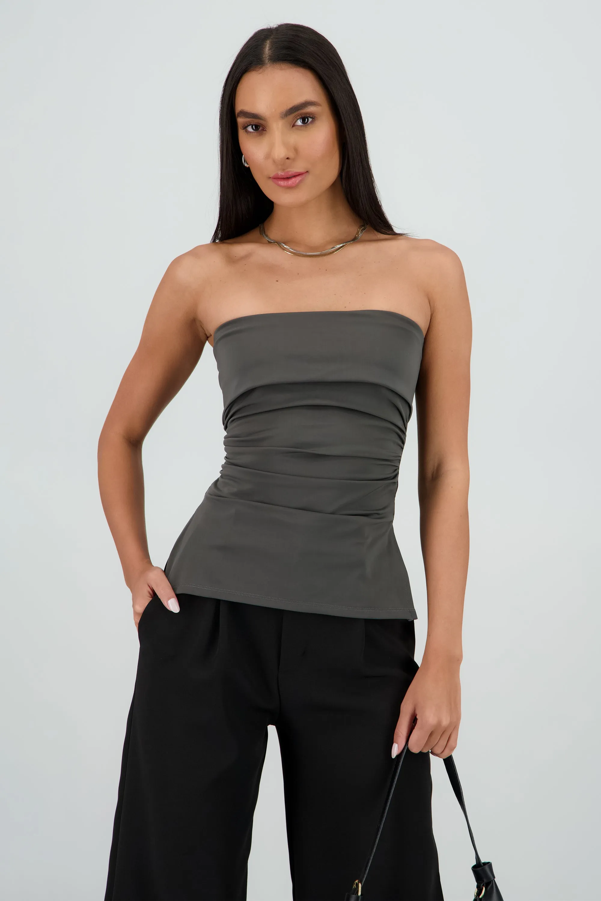 Top tubo con dobles escote sold by Shasa product image thumbnail 2