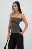 Top tubo con dobles escote sold by Shasa