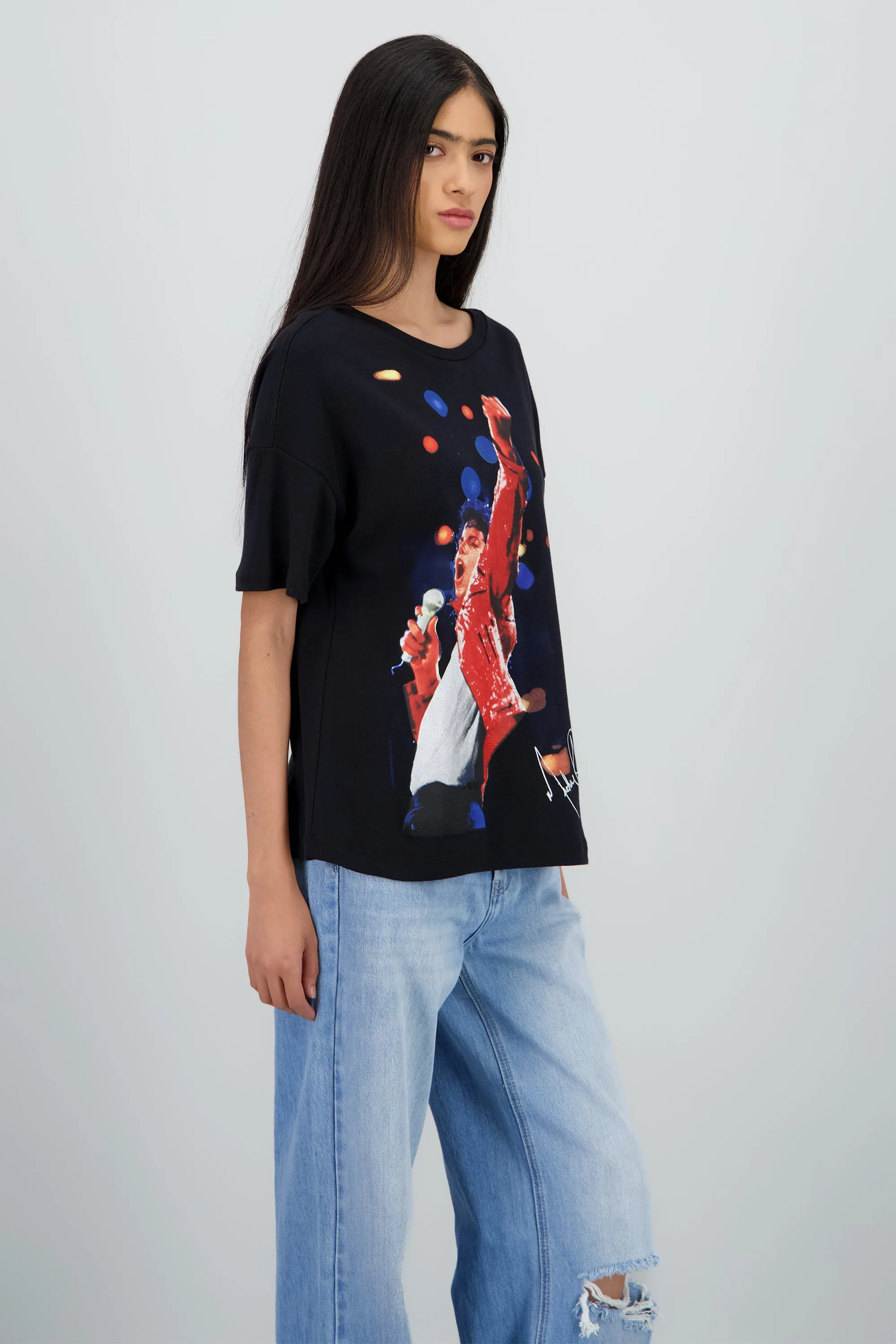 Playera over Michael Jackson firma sold by Shasa product image thumbnail 3