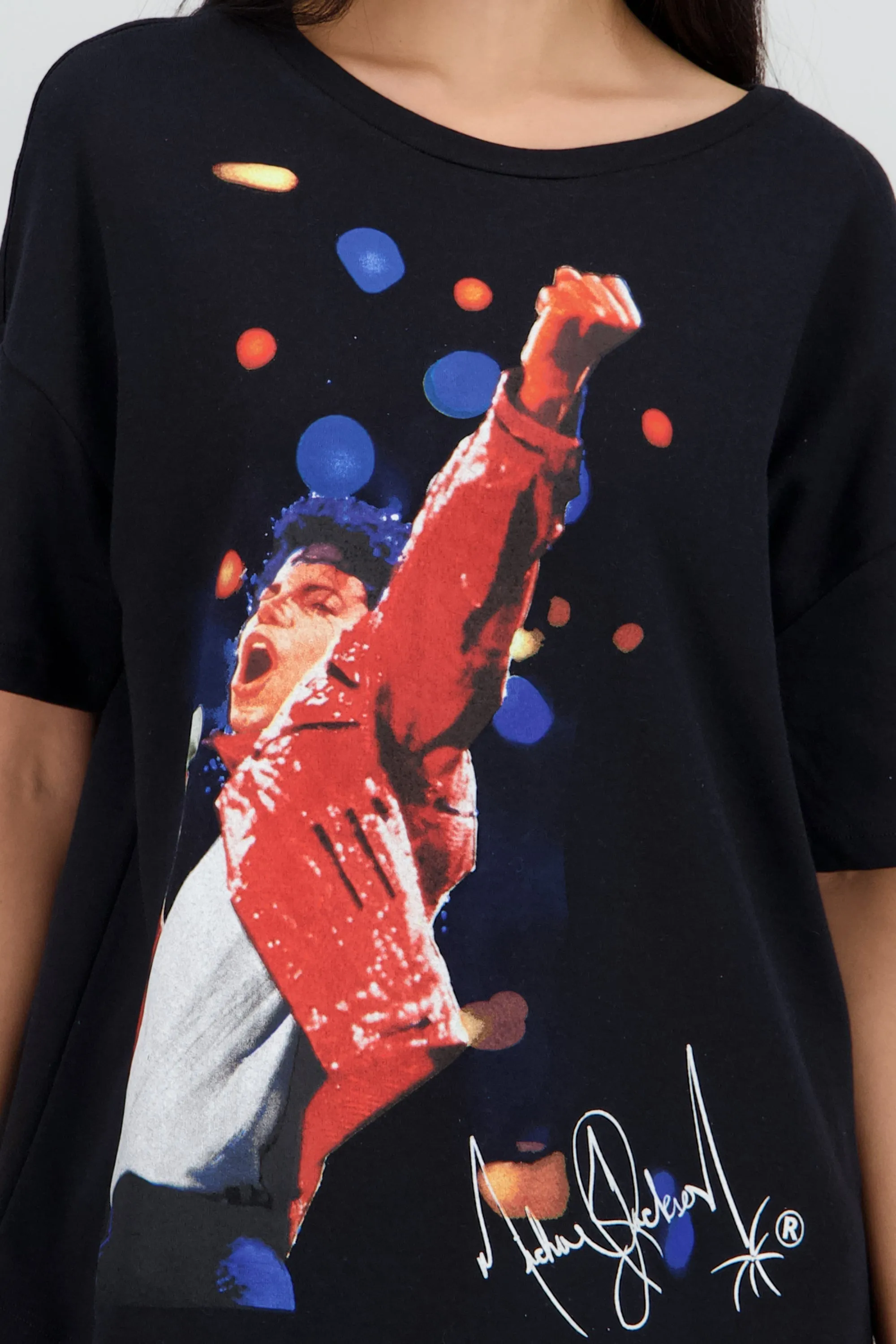 Playera over Michael Jackson firma sold by Shasa product image thumbnail 5