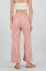 Pantalon amplio rayas textura sold by Shasa