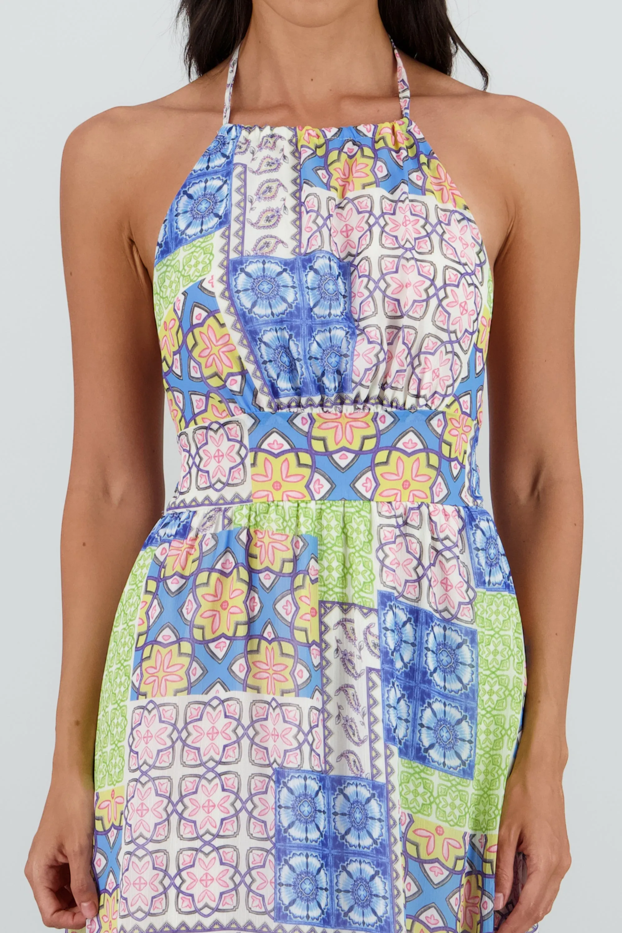 Vestido maxi halter boho sold by Shasa product image thumbnail 5