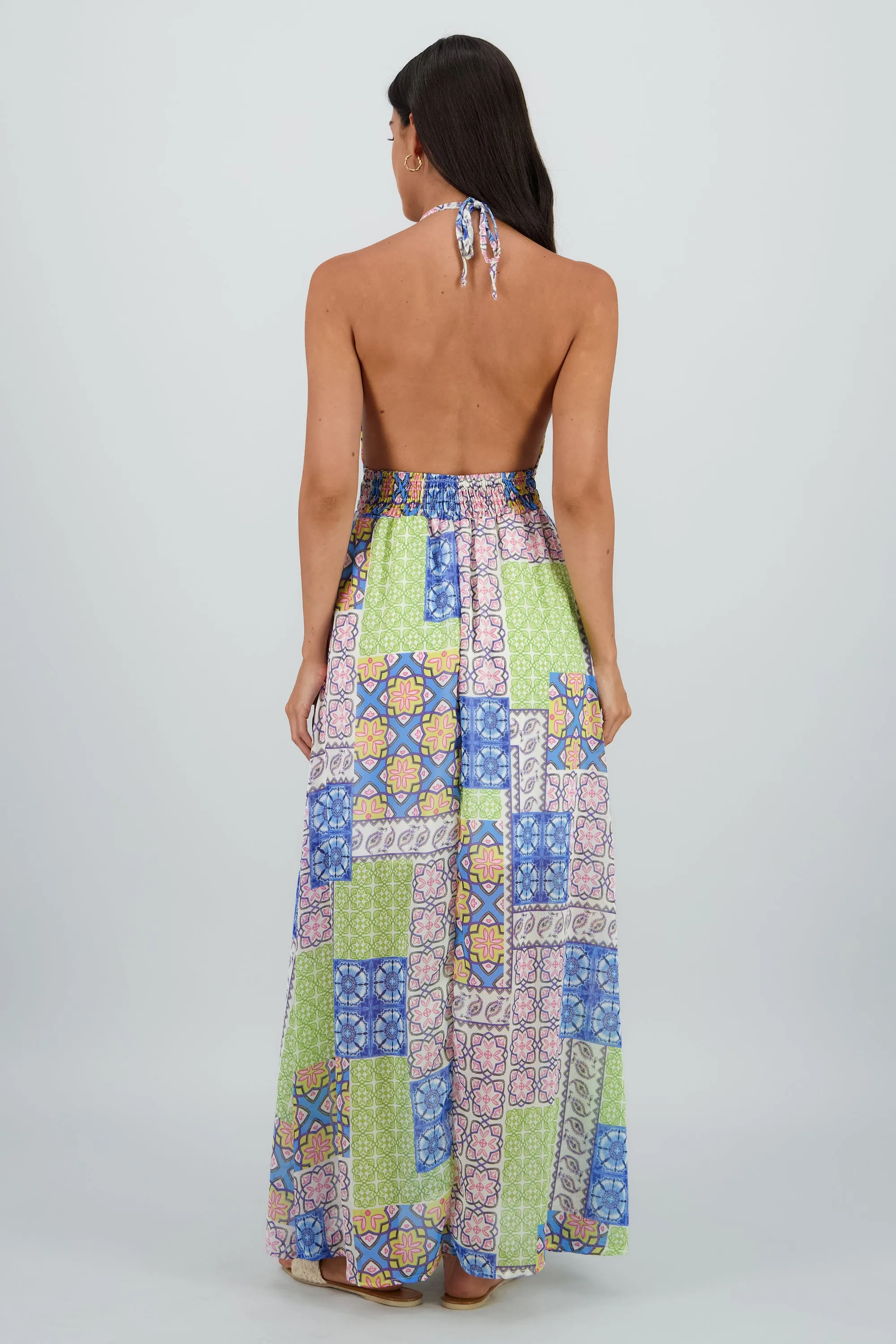 Vestido maxi halter boho sold by Shasa product image thumbnail 4
