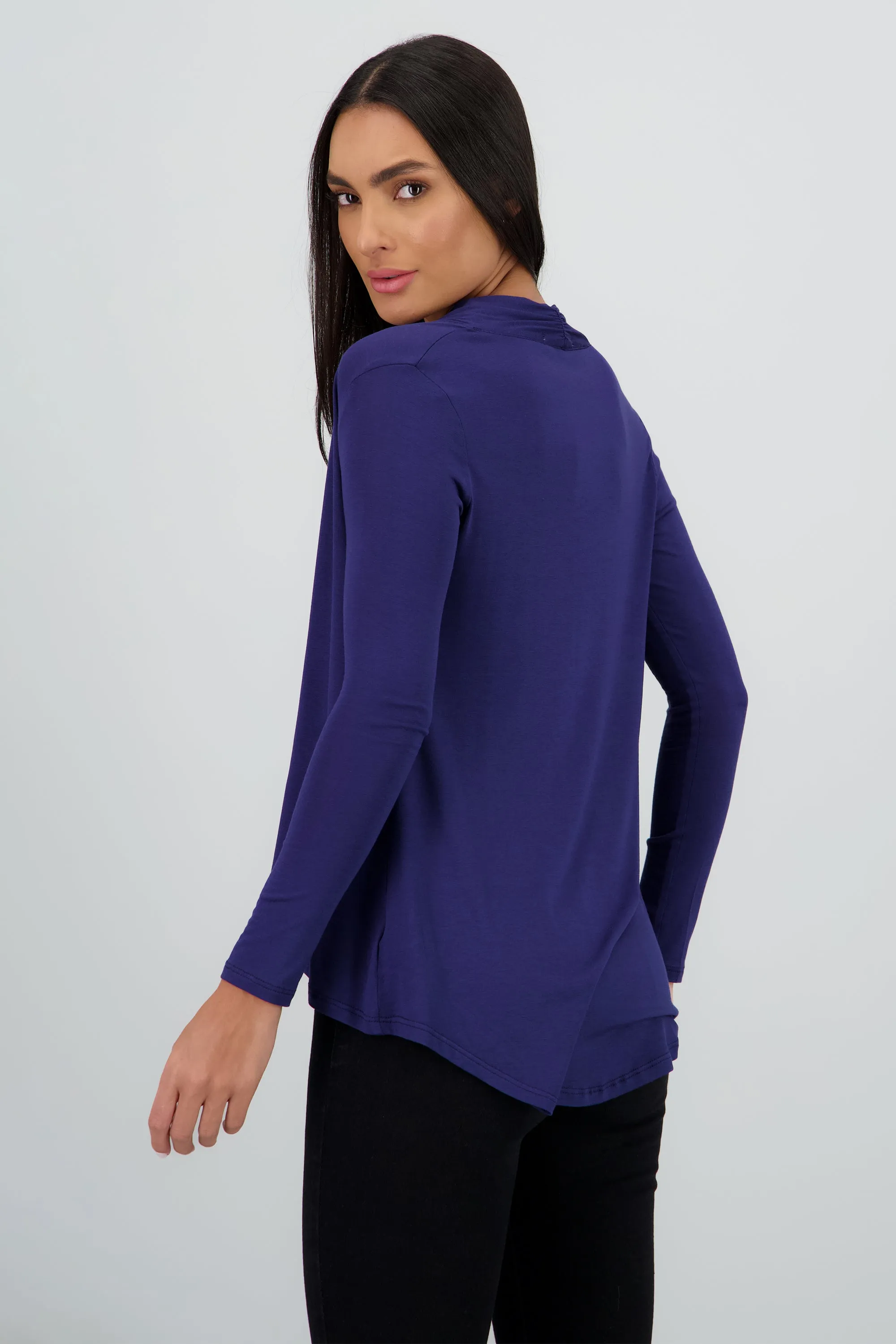 Cárdigan Corto Caída Cascada Manga Larga sold by Shasa product image thumbnail 4