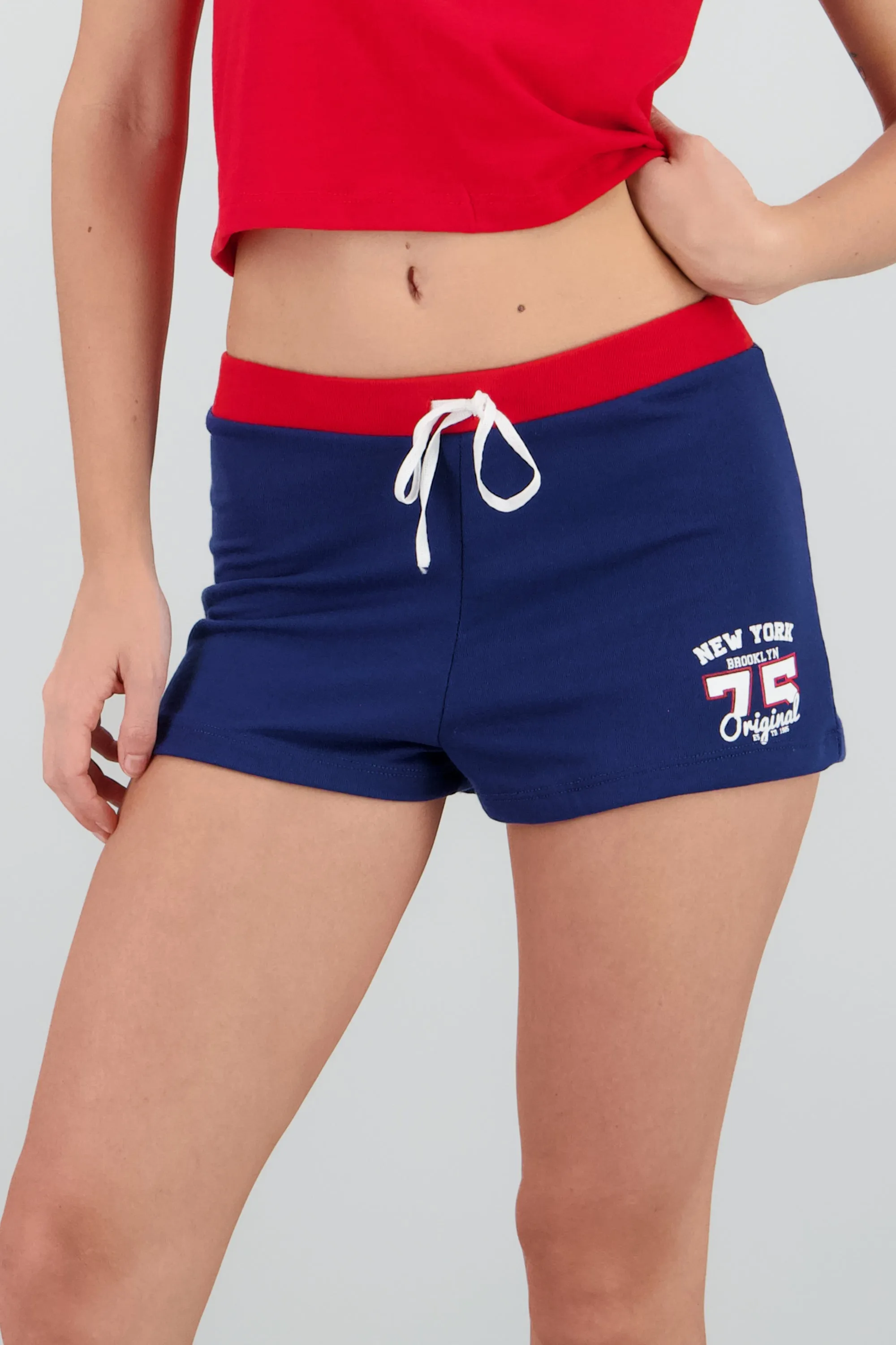 Short corto color block estampado sold by Shasa product image thumbnail 5