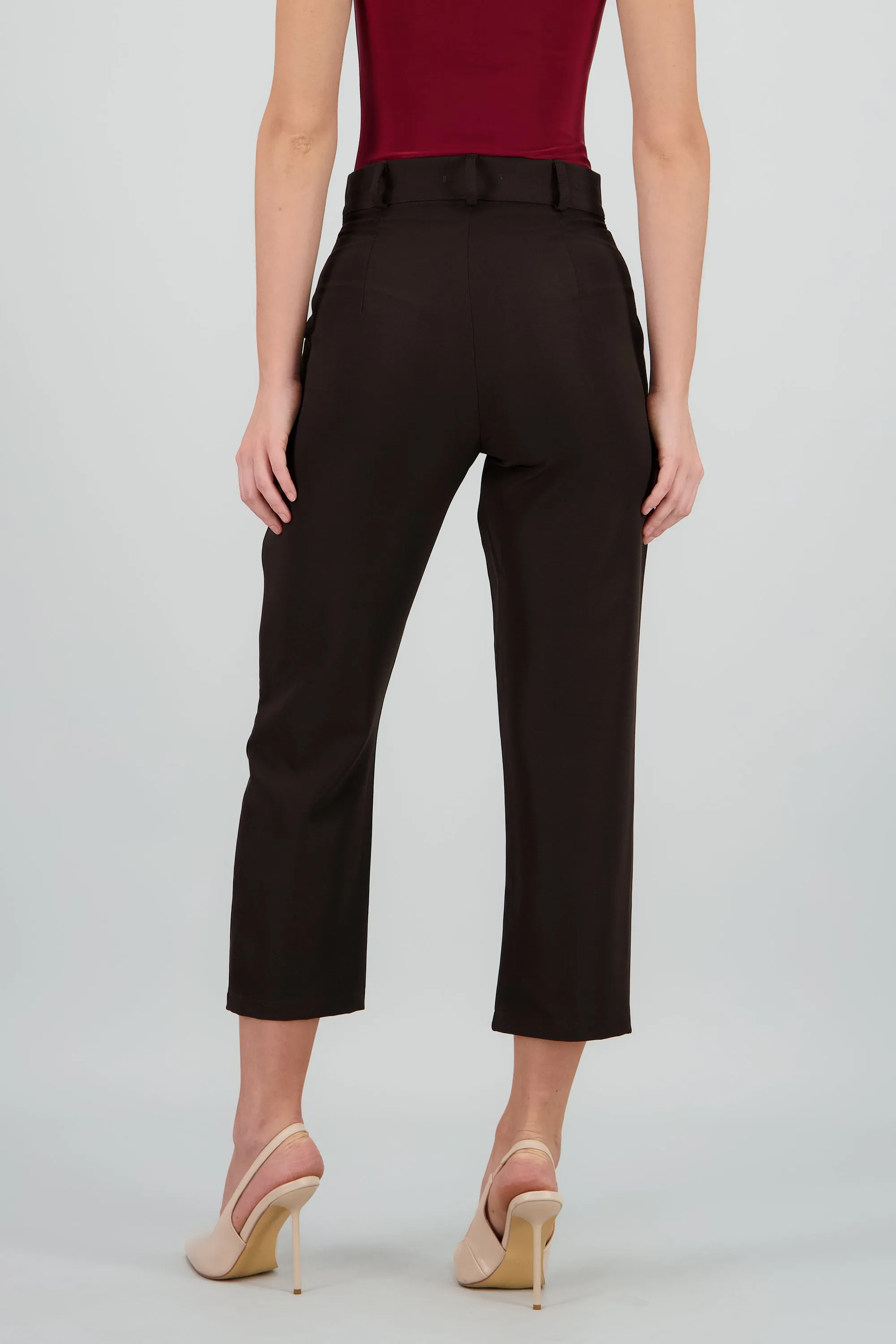 Pantalón Cintura Alta Capri Bolsas sold by Shasa product image thumbnail 4