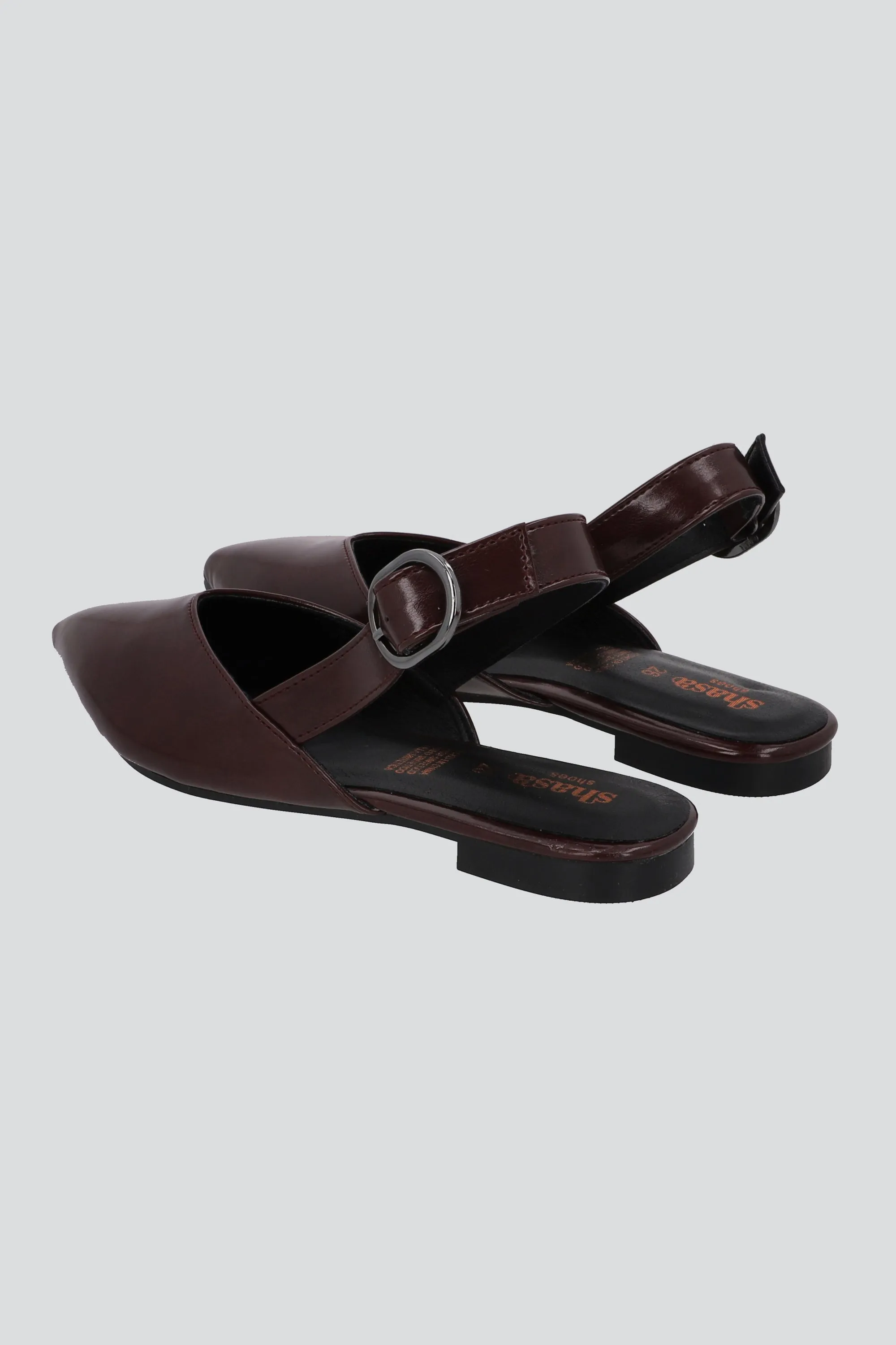 Flat suave slingback pointy sold by Shasa product image thumbnail 4