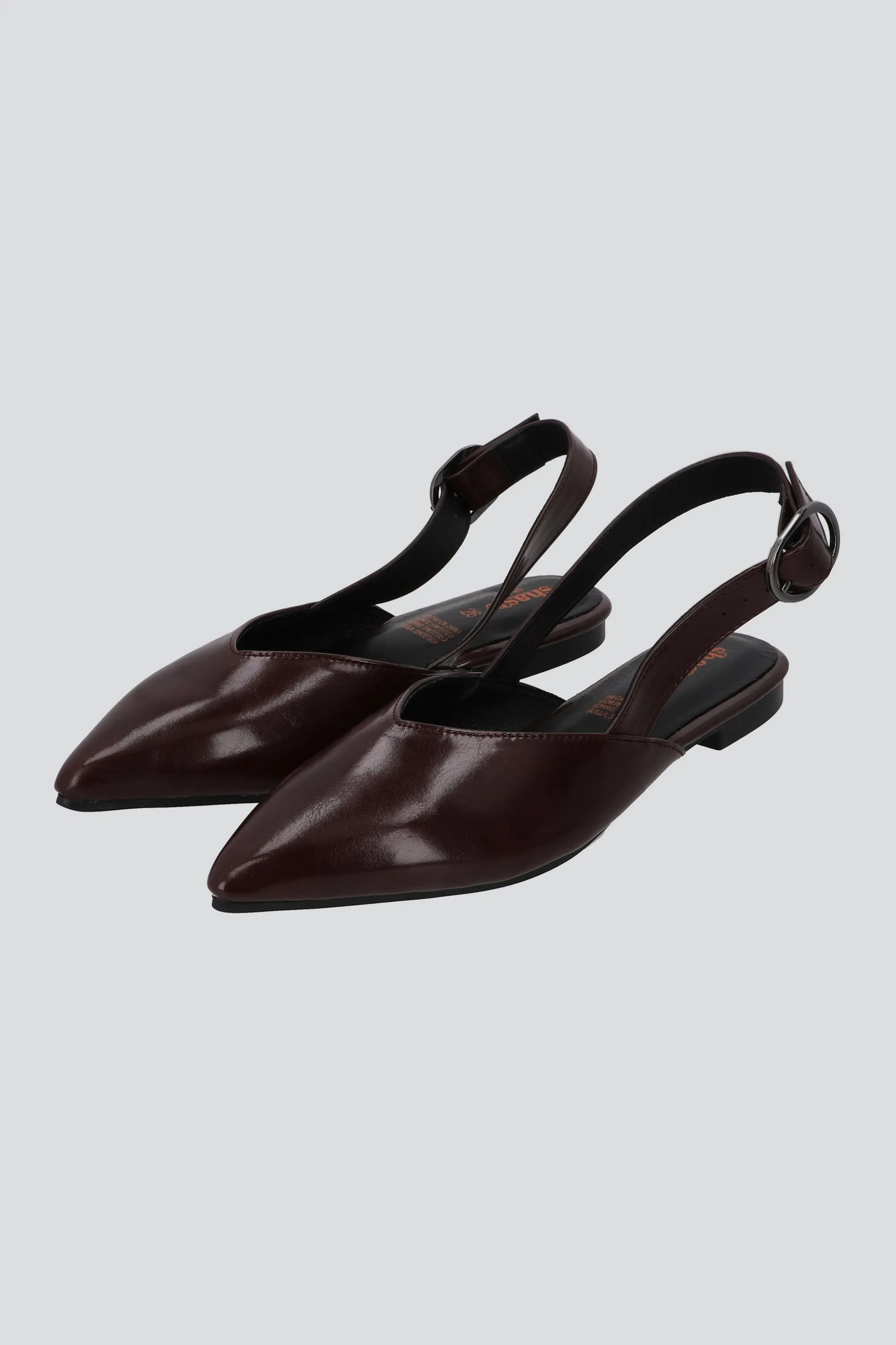 Flat suave slingback pointy sold by Shasa