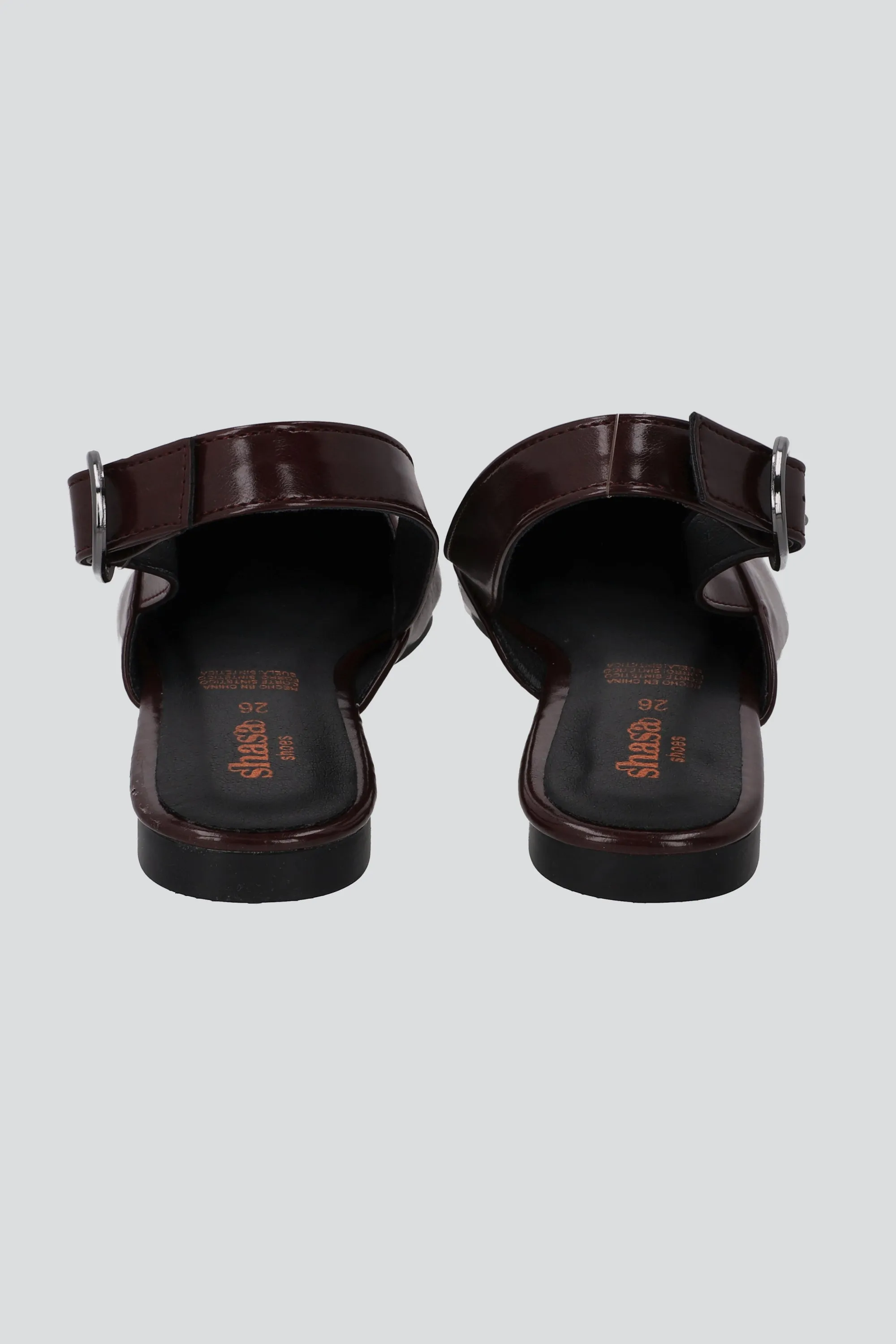 Flat suave slingback pointy sold by Shasa product image thumbnail 5