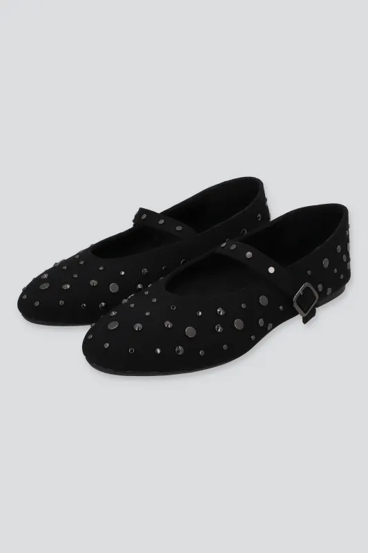 Flat mary jane estoperol bola tamaño sold by Shasa