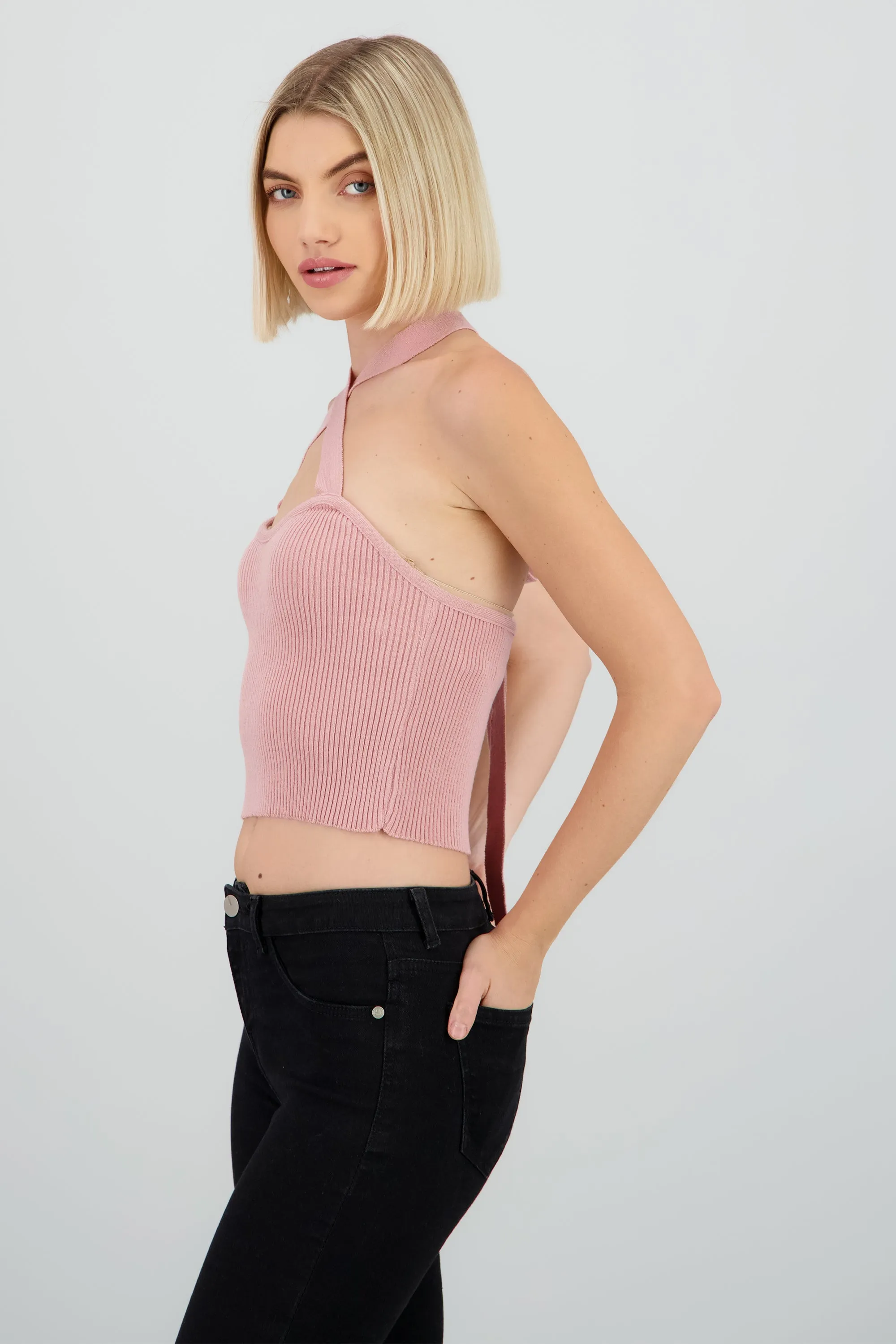 Top tejido detalle rayas sold by Shasa product image thumbnail 3