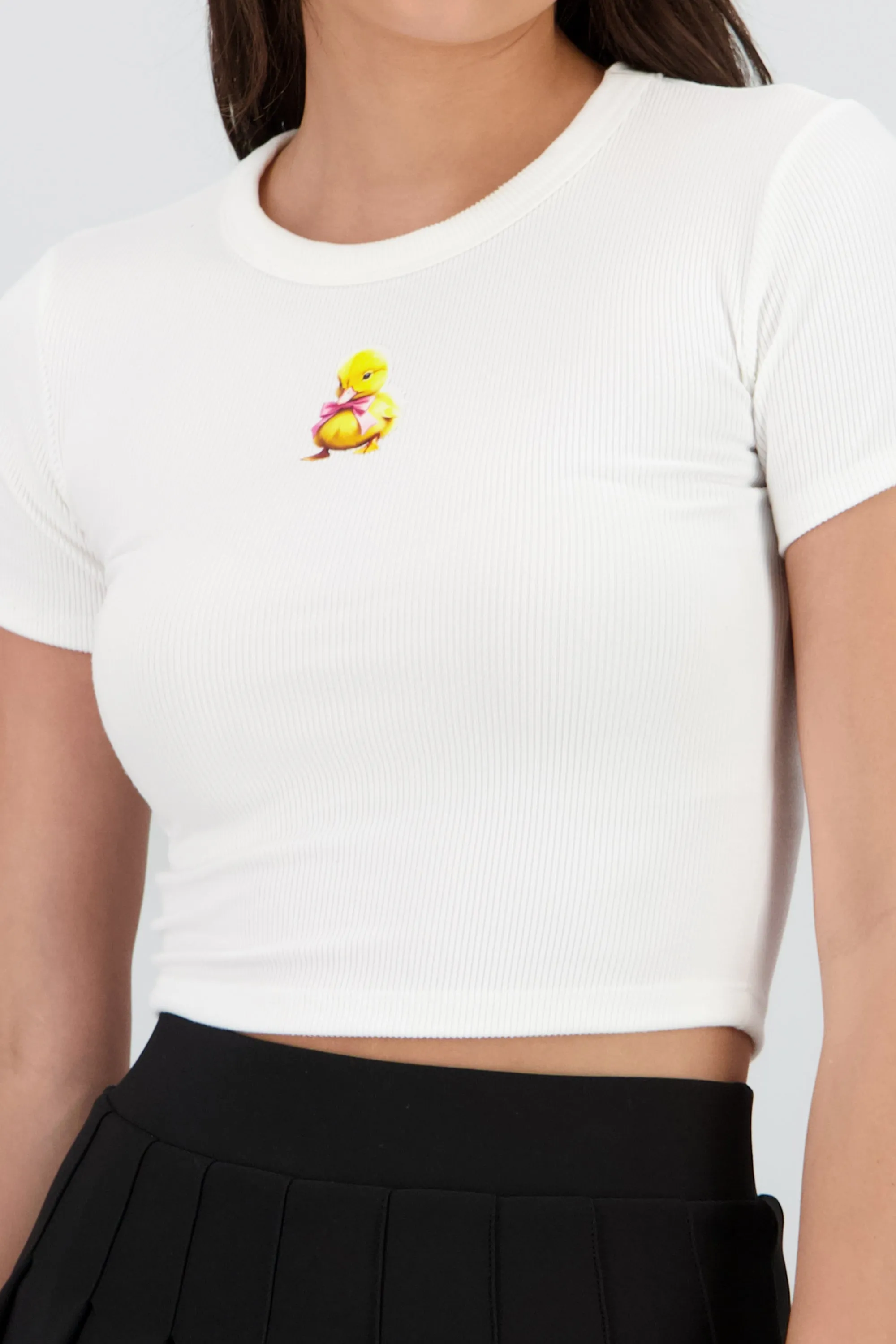 Playera corta estampado pato sold by Shasa product image thumbnail 5