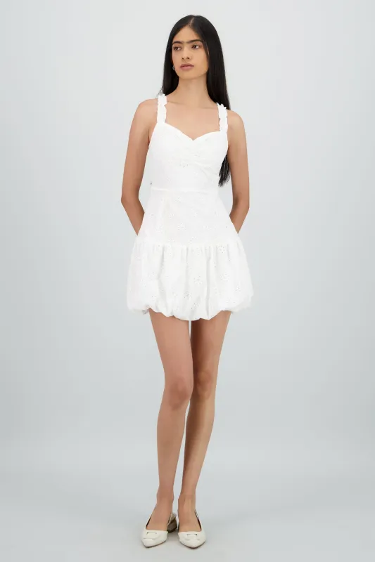 Vestido mini detalle tirantes sold by Shasa