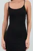 Vestido midi liso abertura espalda sold by Shasa