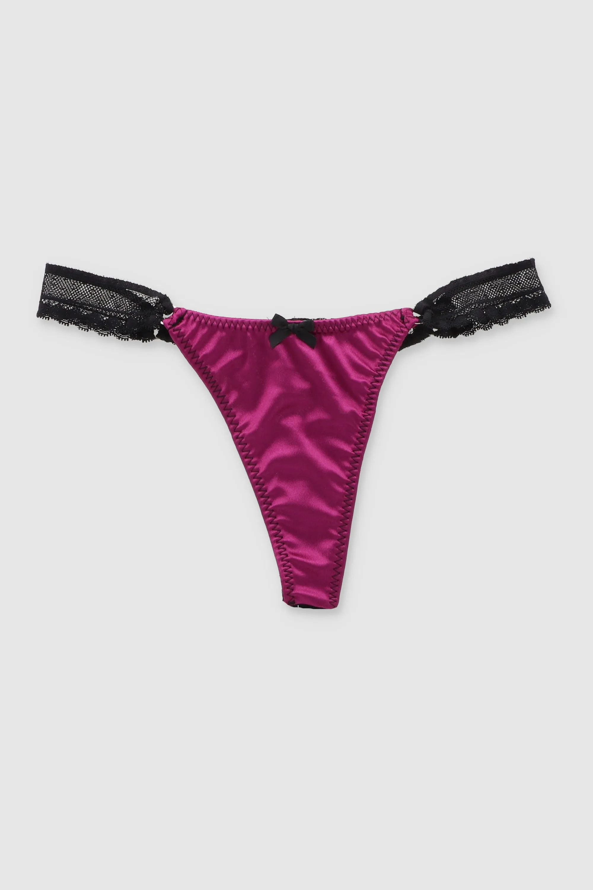 Tanga Satín Mesh sold by Shasa