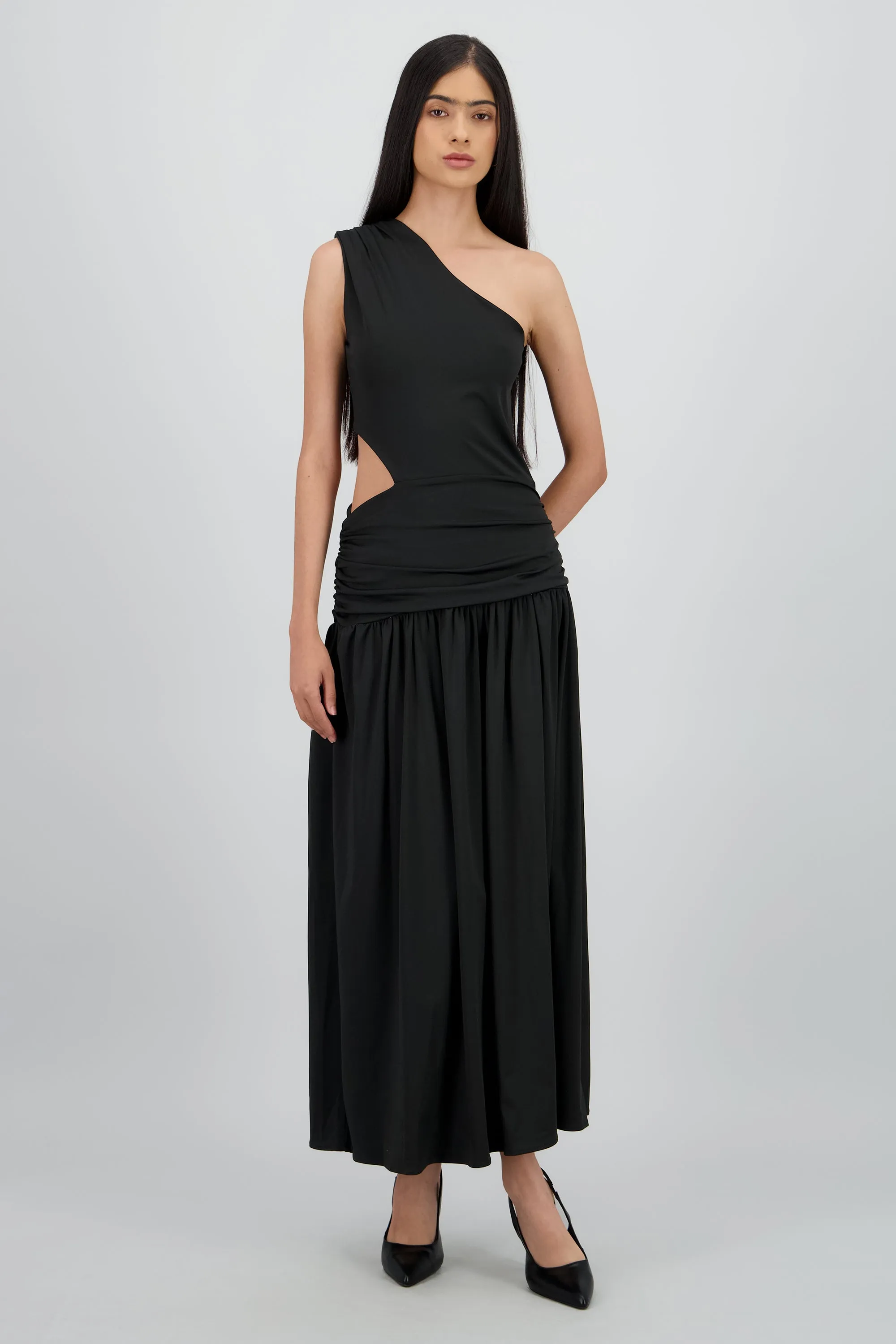 Vestido off shoulder detalle drapeado sold by Shasa product image thumbnail 2