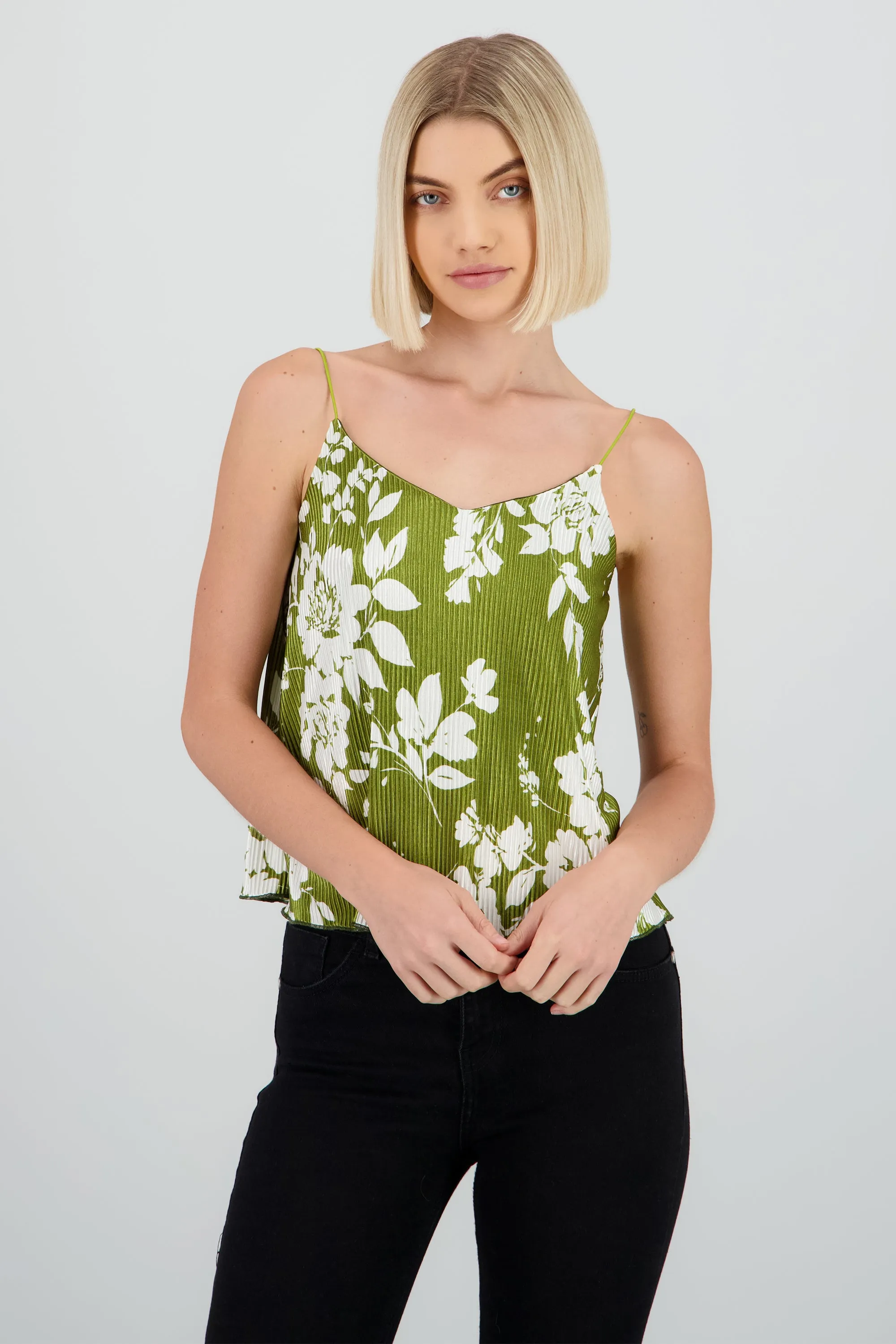 Blusa tirantes detalle plisado sold by Shasa product image thumbnail 2