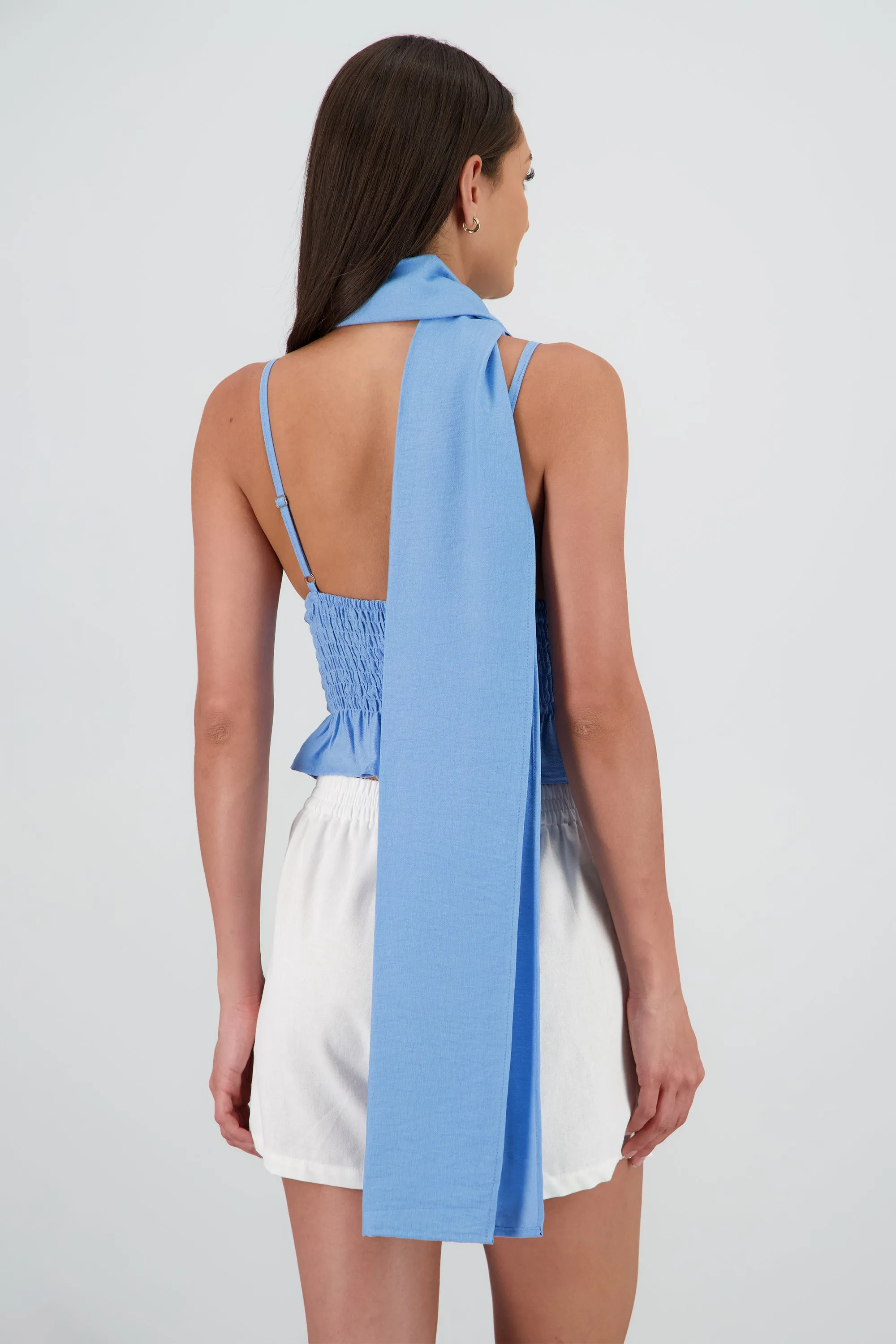 Top tirantes escote v detalle bufanda sold by Shasa product image thumbnail 4