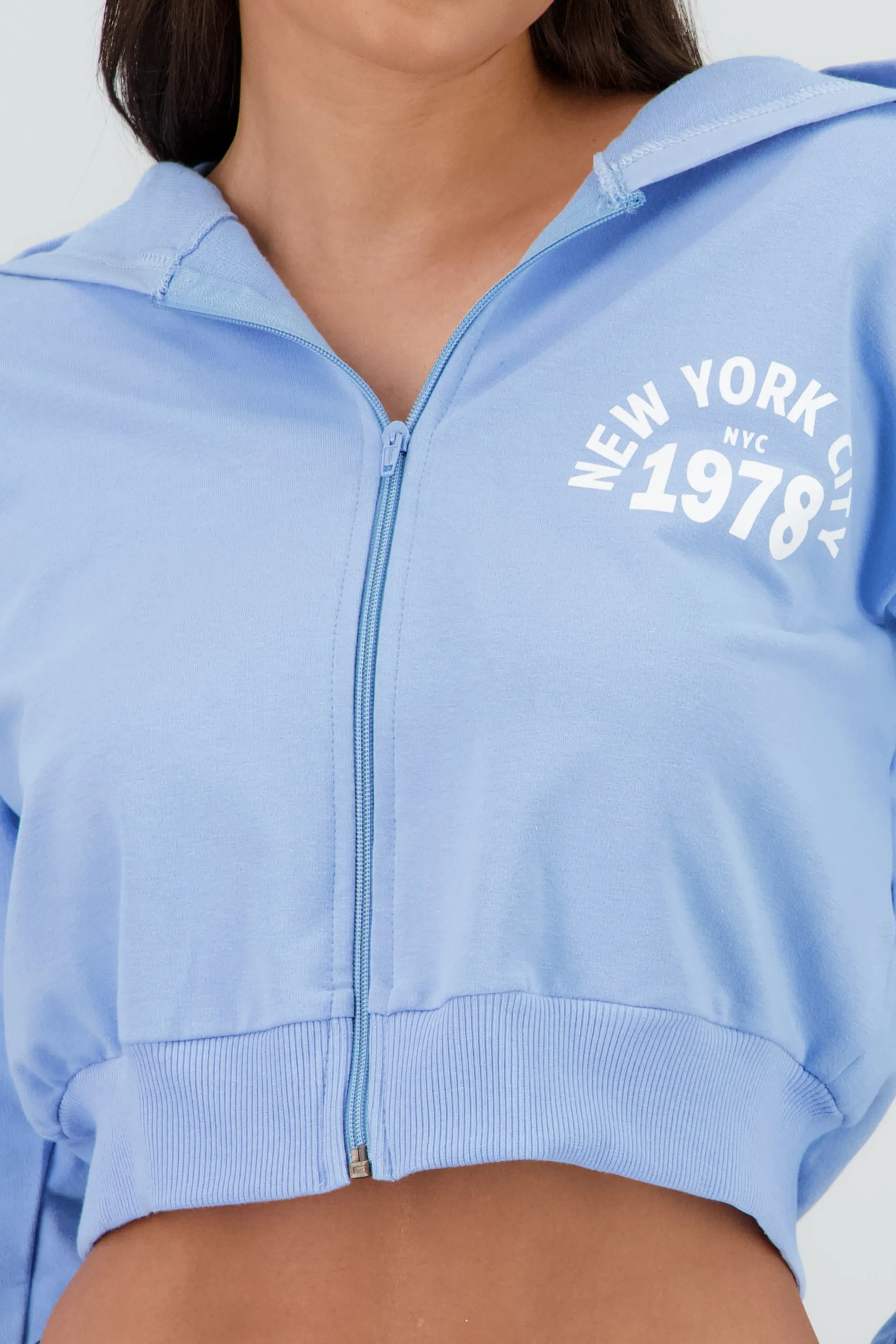 Sudadera crop cierre new york sold by Shasa product image thumbnail 5