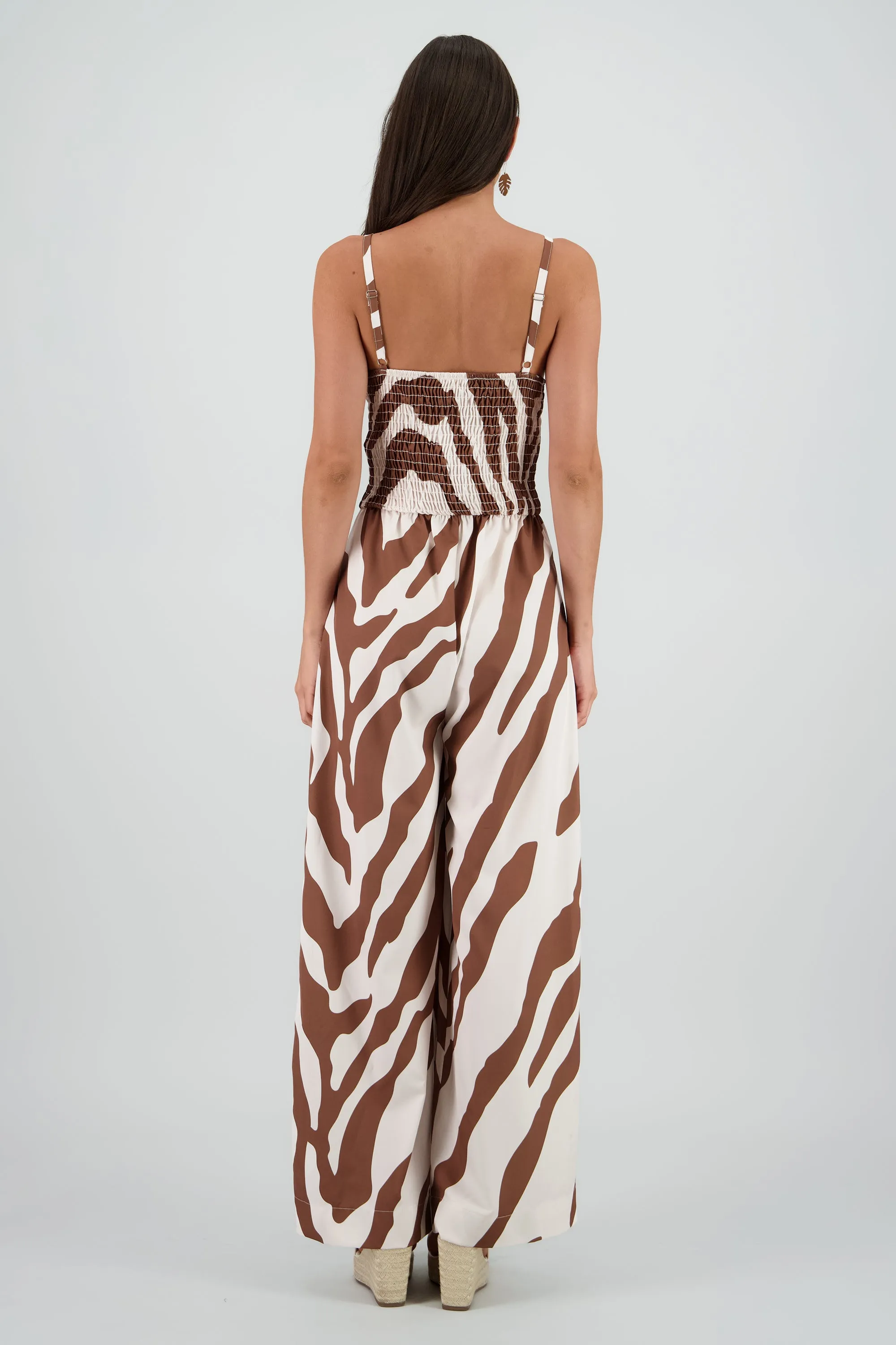 Jumpsuit tirantes estampado detalle nudo sold by Shasa product image thumbnail 4