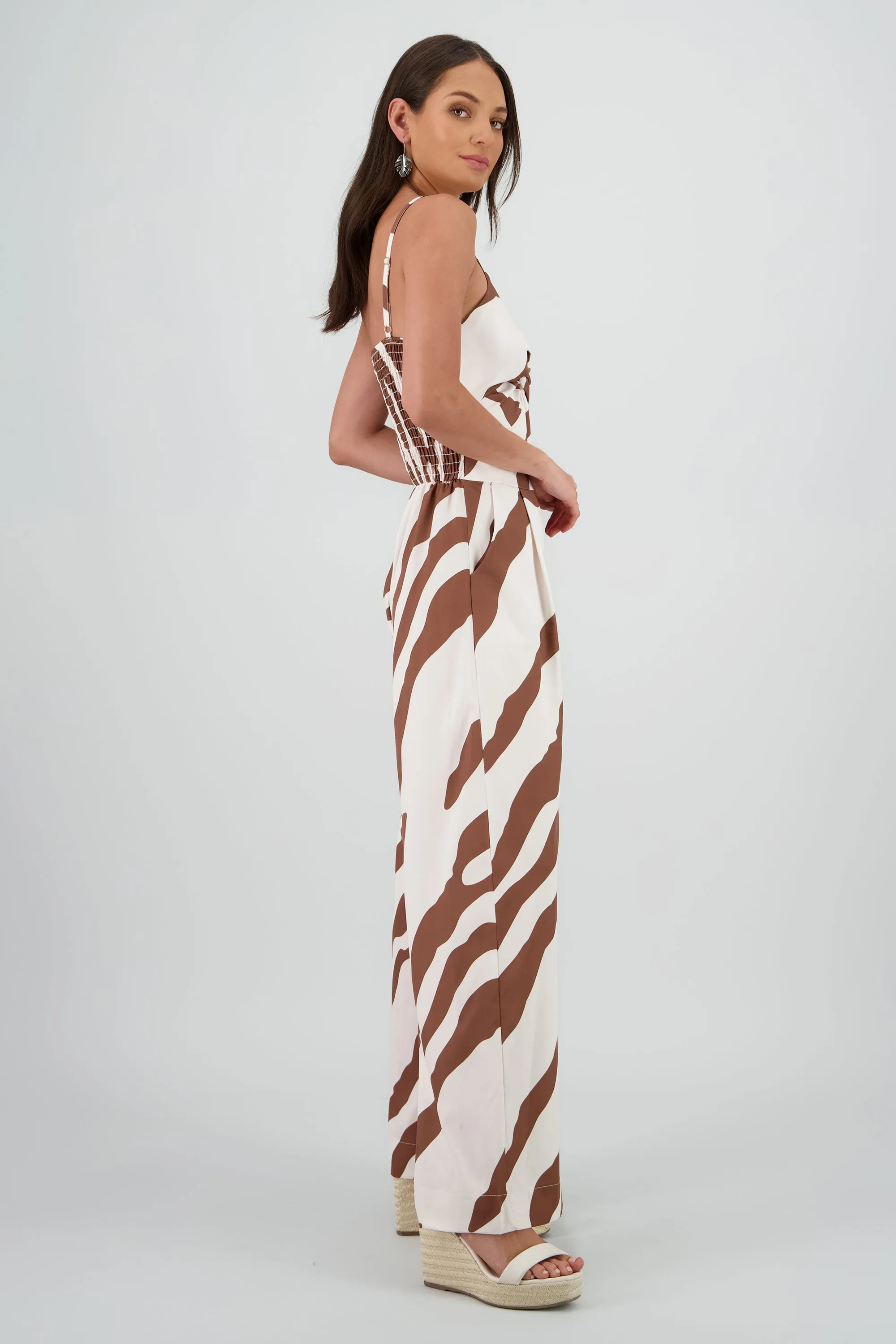 Jumpsuit tirantes estampado detalle nudo sold by Shasa product image thumbnail 3