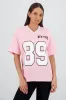 Playera oversize estampado numero sold by Shasa