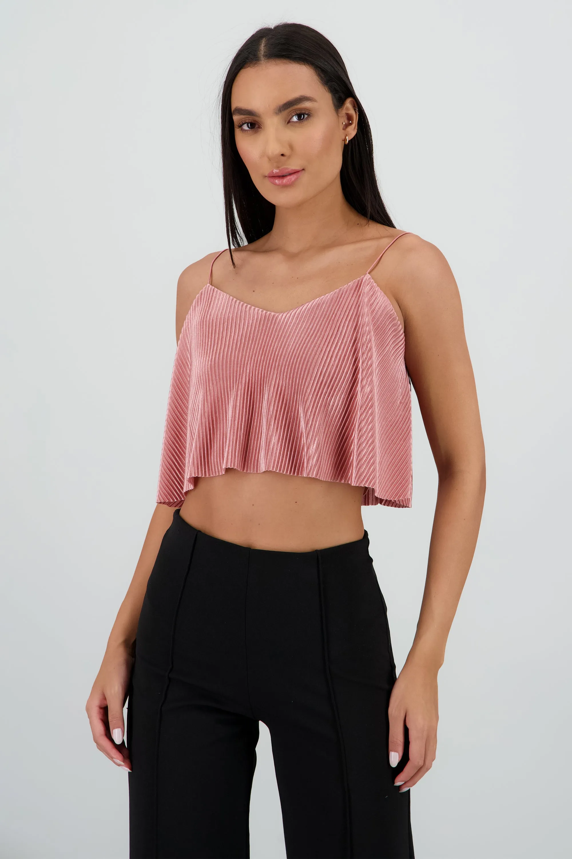 Top Crop Tejido Plisado Tirantes sold by Shasa product image thumbnail 2