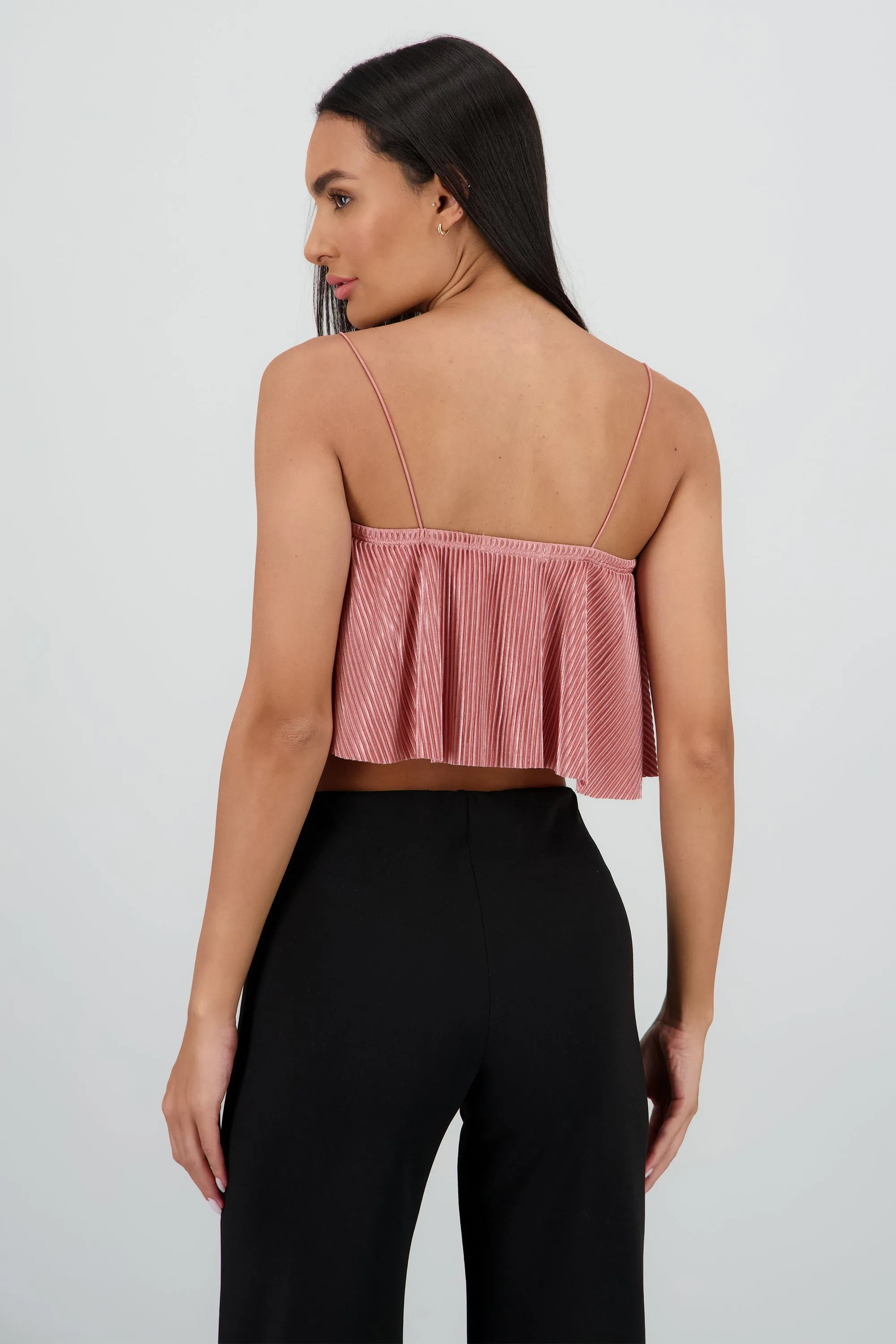 Top Crop Tejido Plisado Tirantes sold by Shasa product image thumbnail 4