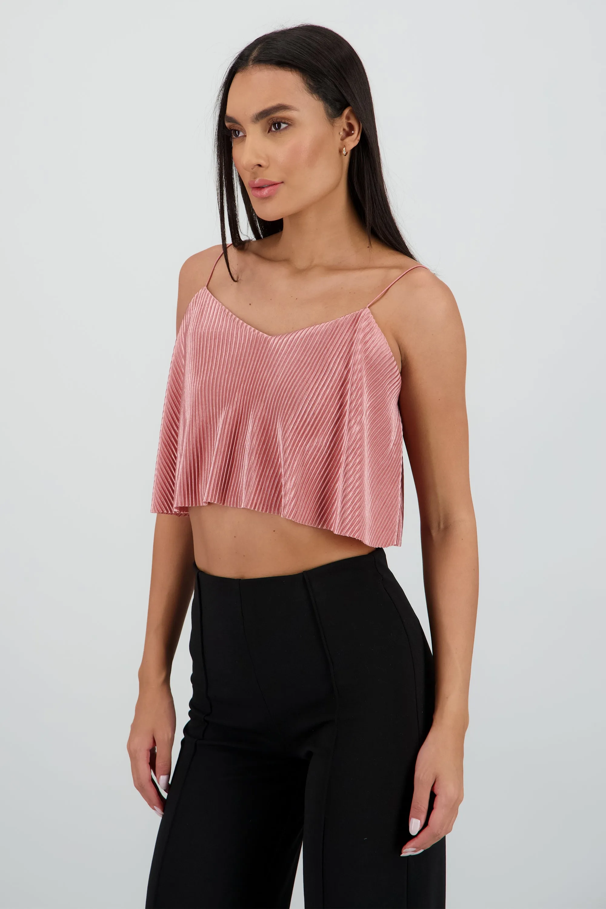 Top Crop Tejido Plisado Tirantes sold by Shasa product image thumbnail 3