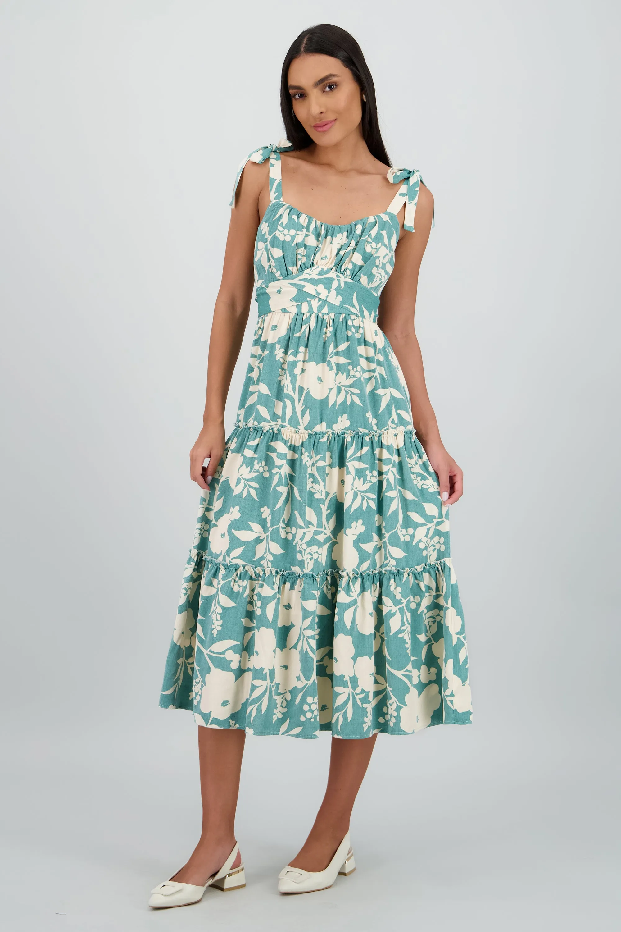 Vestido maxi estampado floral sold by Shasa