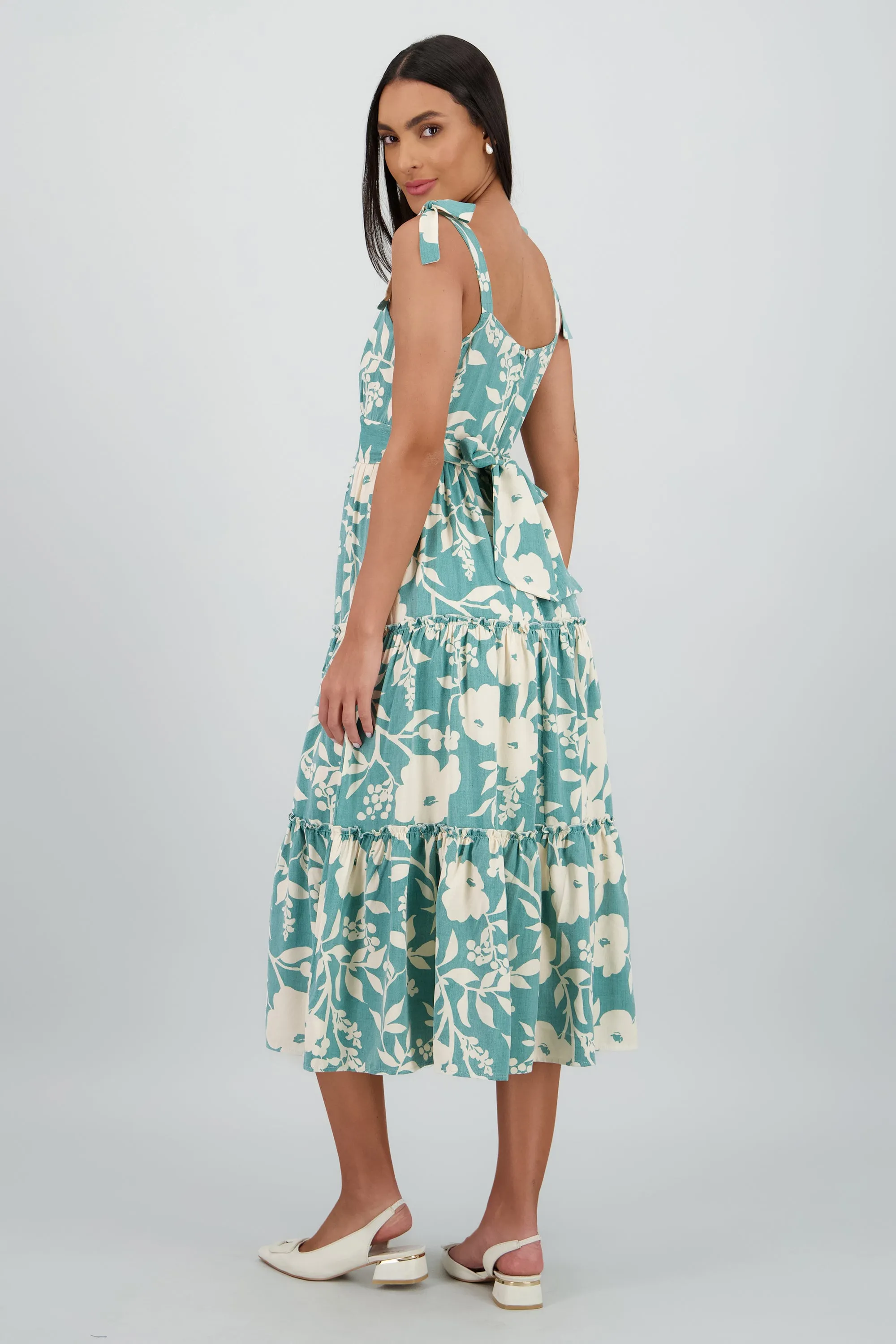 Vestido maxi estampado floral sold by Shasa product image thumbnail 4