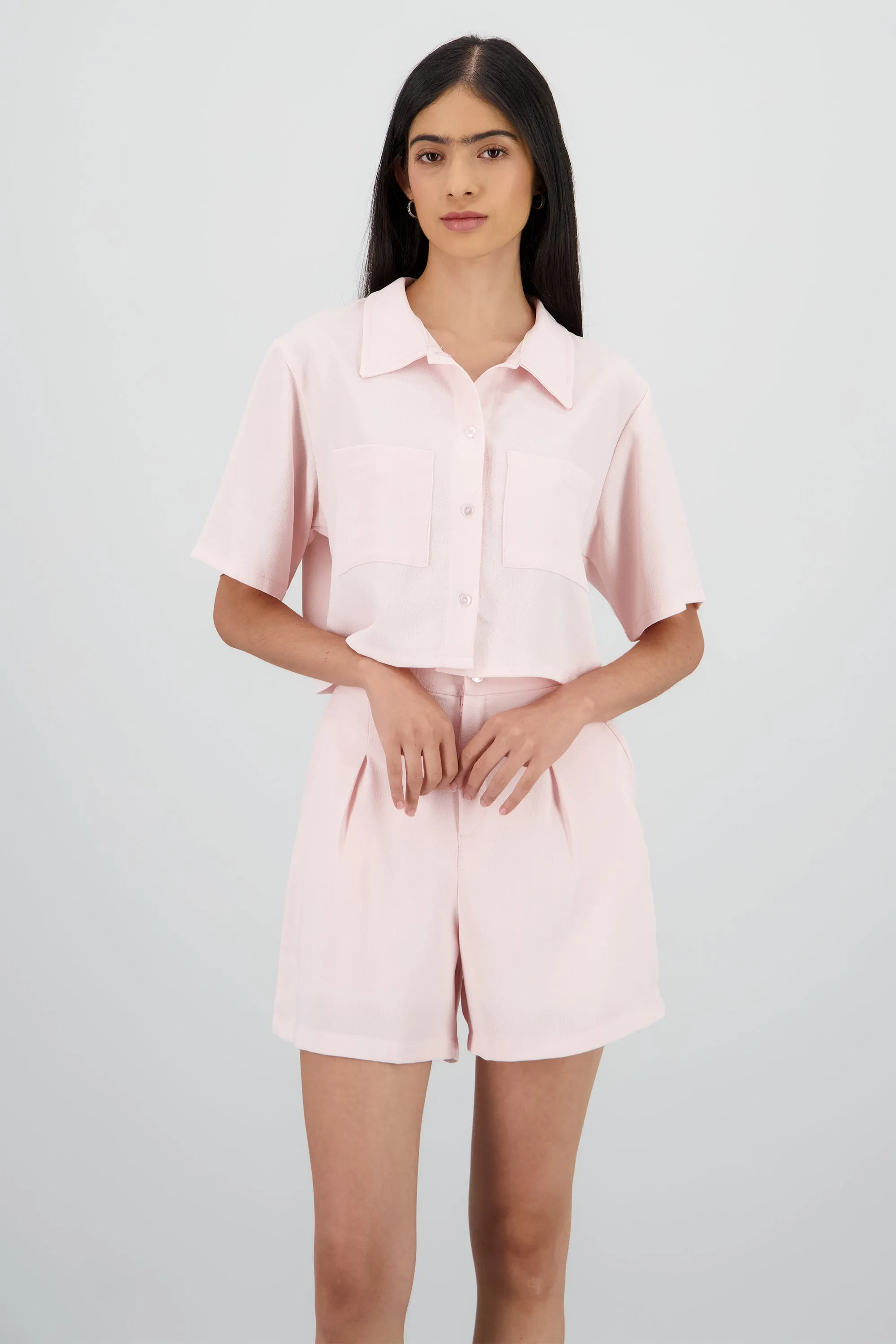 Camisa crop detalle bolsas sold by Shasa product image thumbnail 2